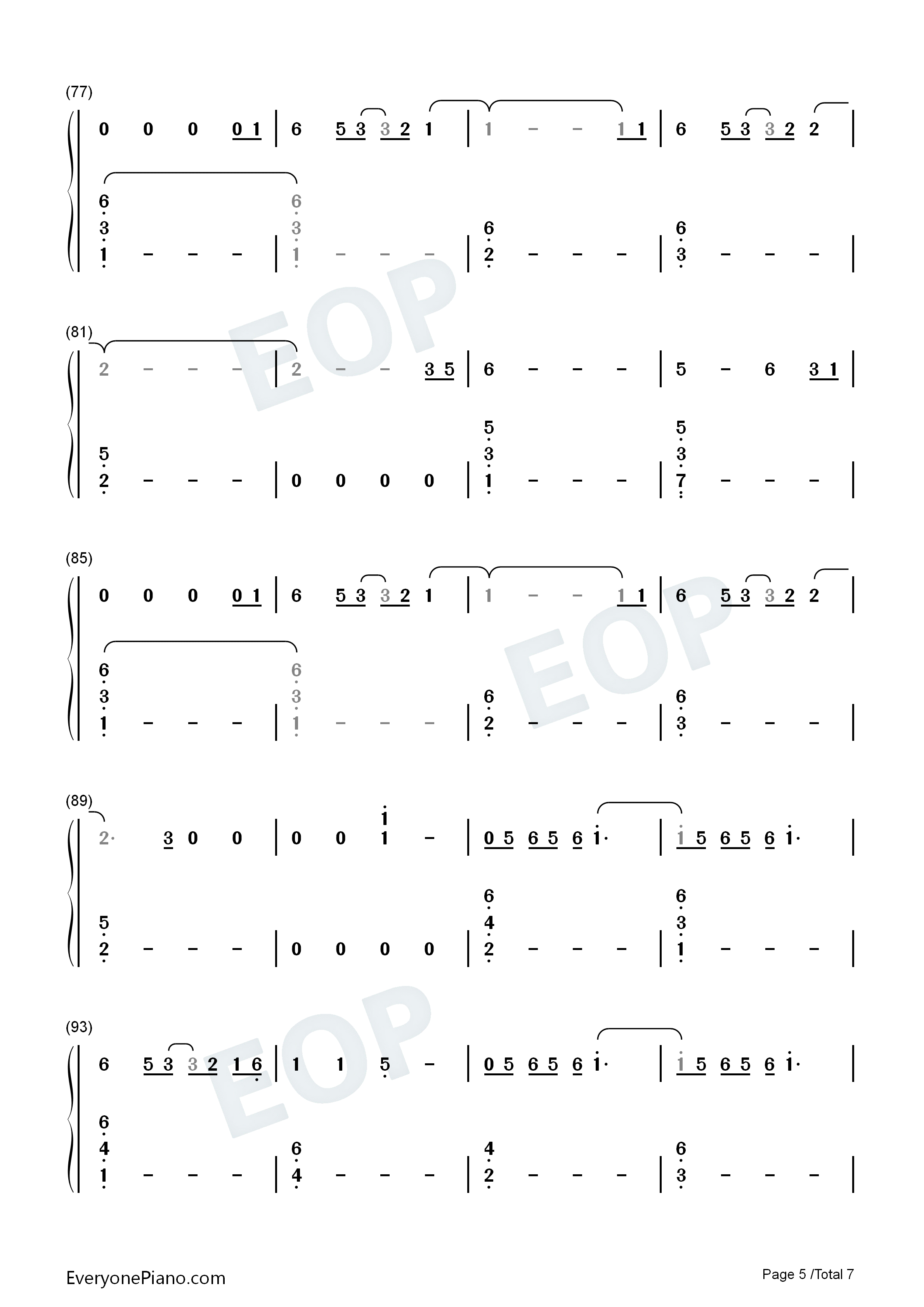 Scared_to_Live钢琴简谱_The_Weeknd演唱