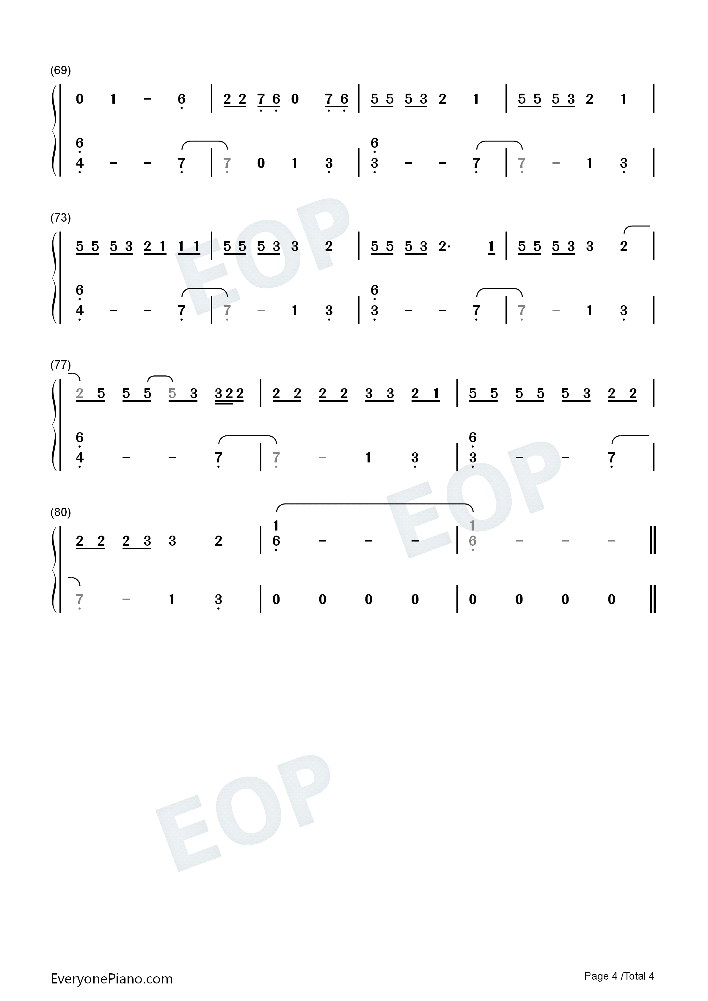 Emotionally_Scarred钢琴简谱_Lil_Baby演唱