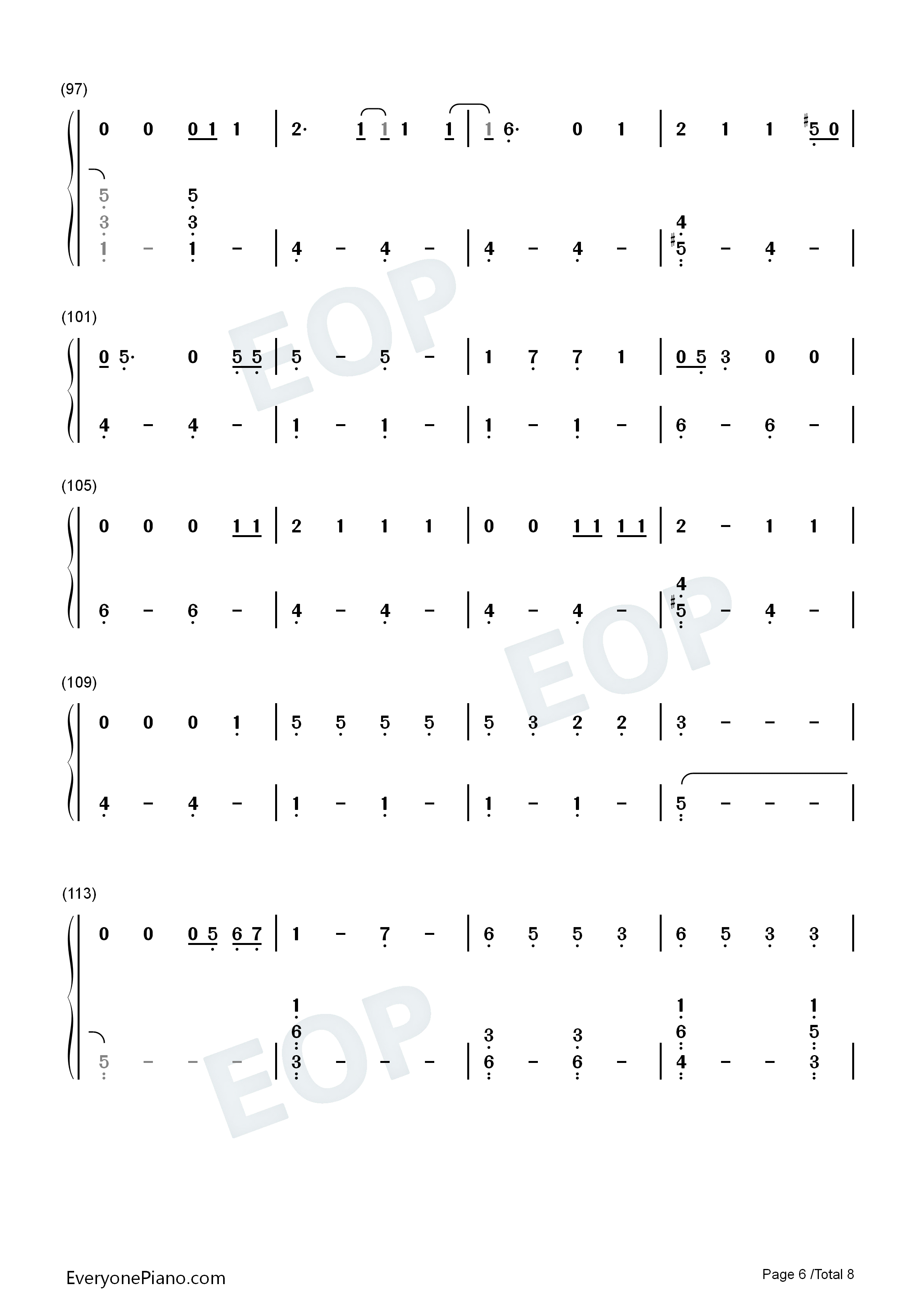 Die_a_Happy_Man钢琴简谱_Thomas_Rhett演唱