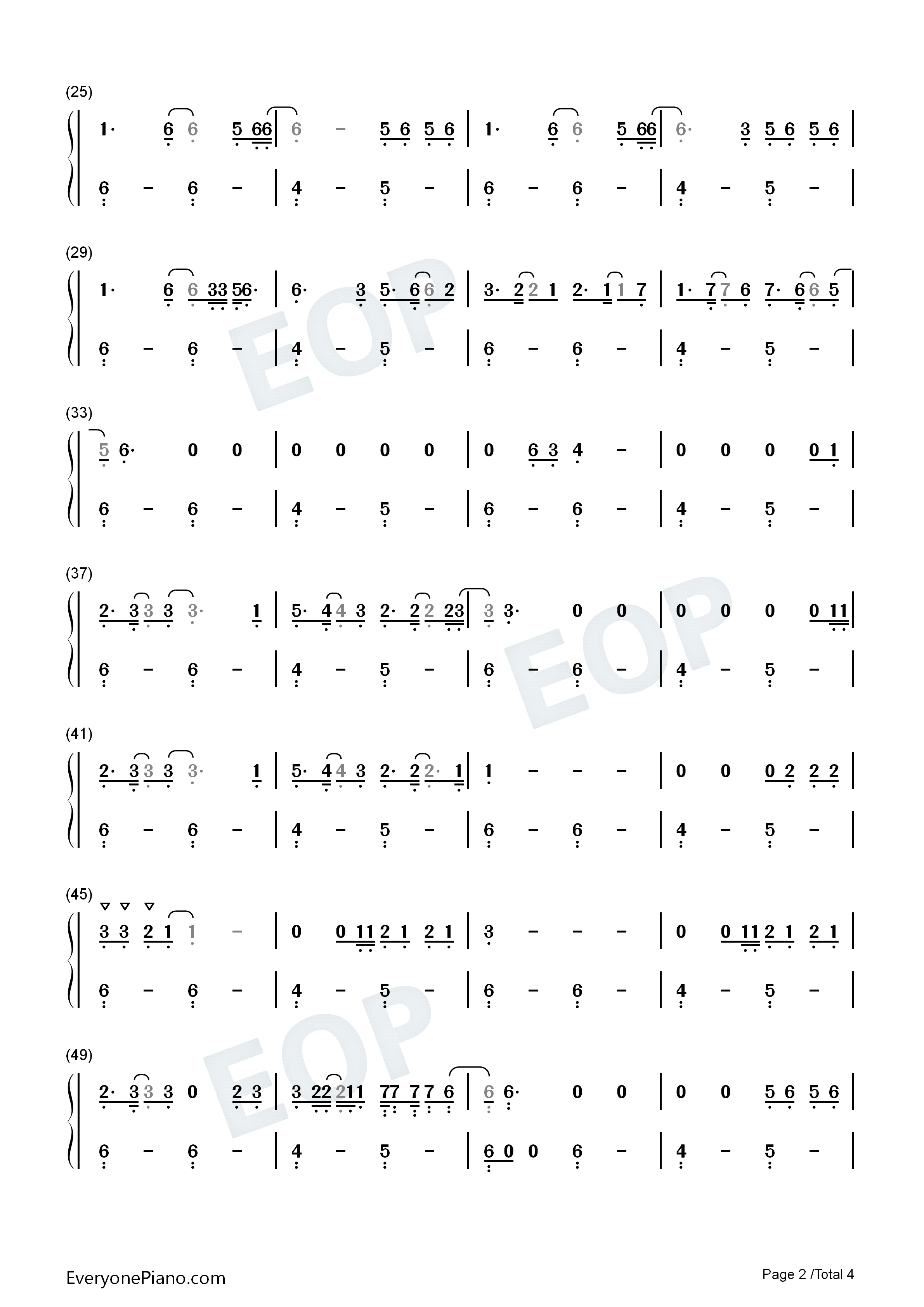 Shelter钢琴简谱_Finneas演唱