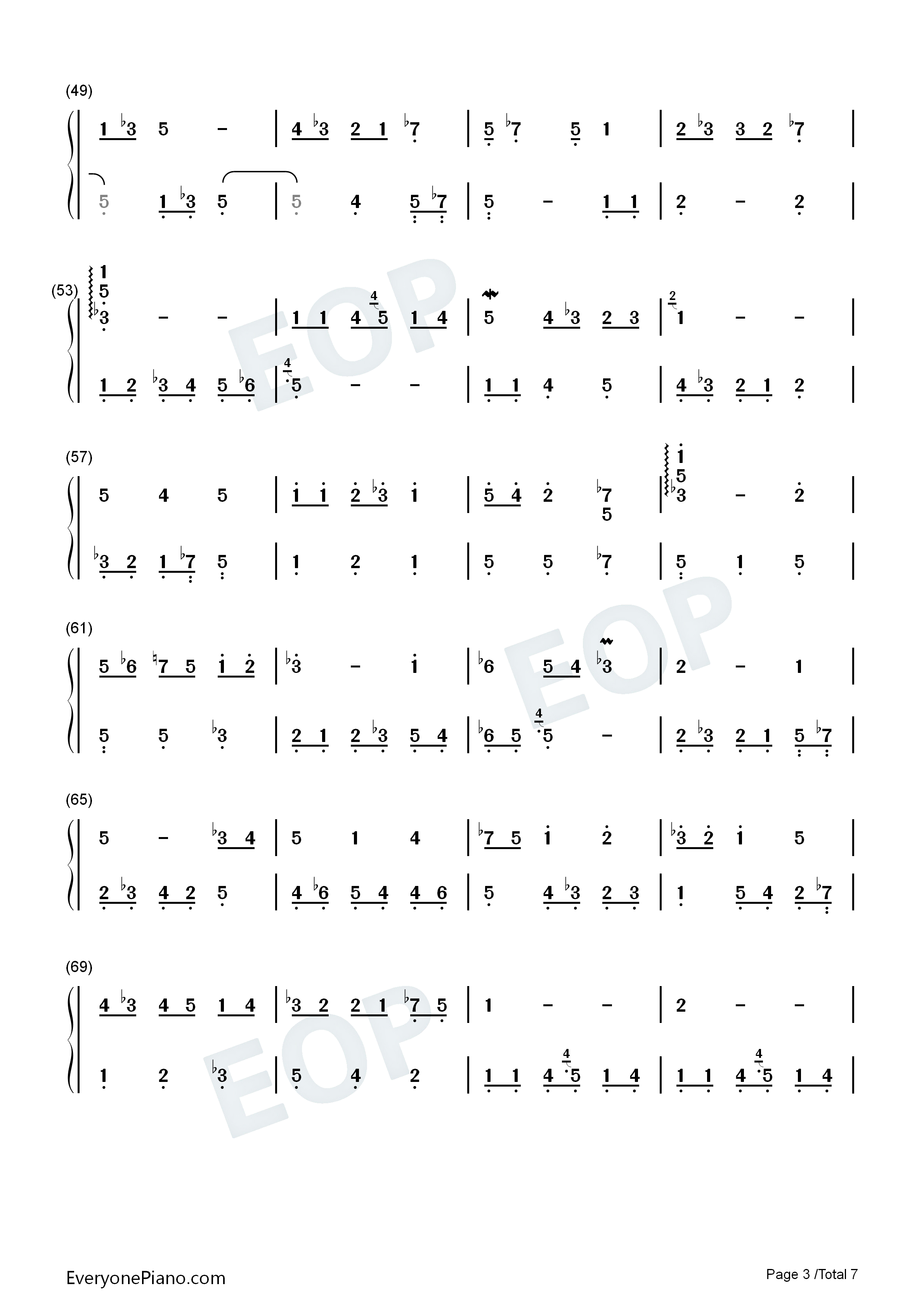 木毛组曲钢琴简谱_IDW哒演唱