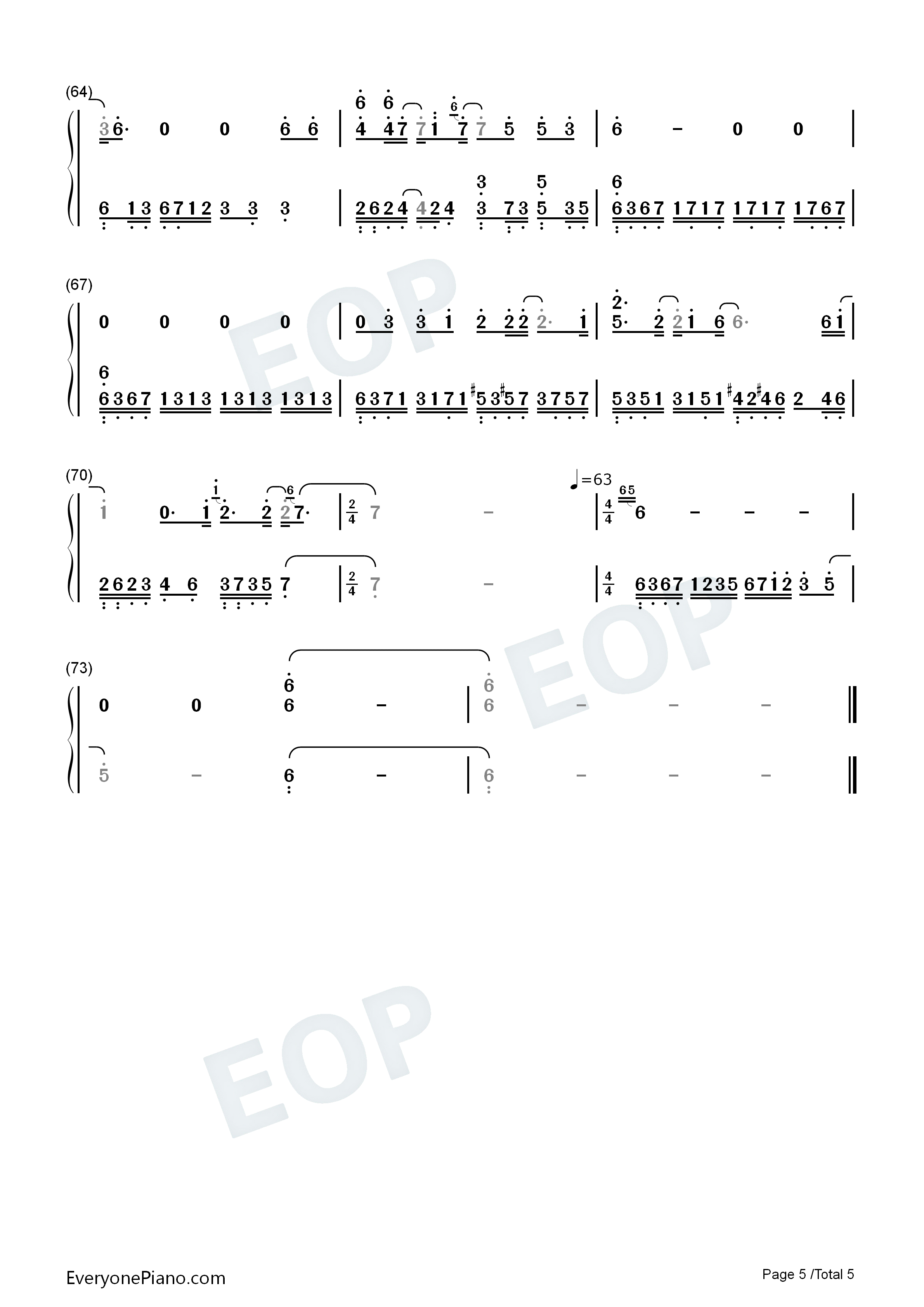 尘埃钢琴简谱_家家演唱