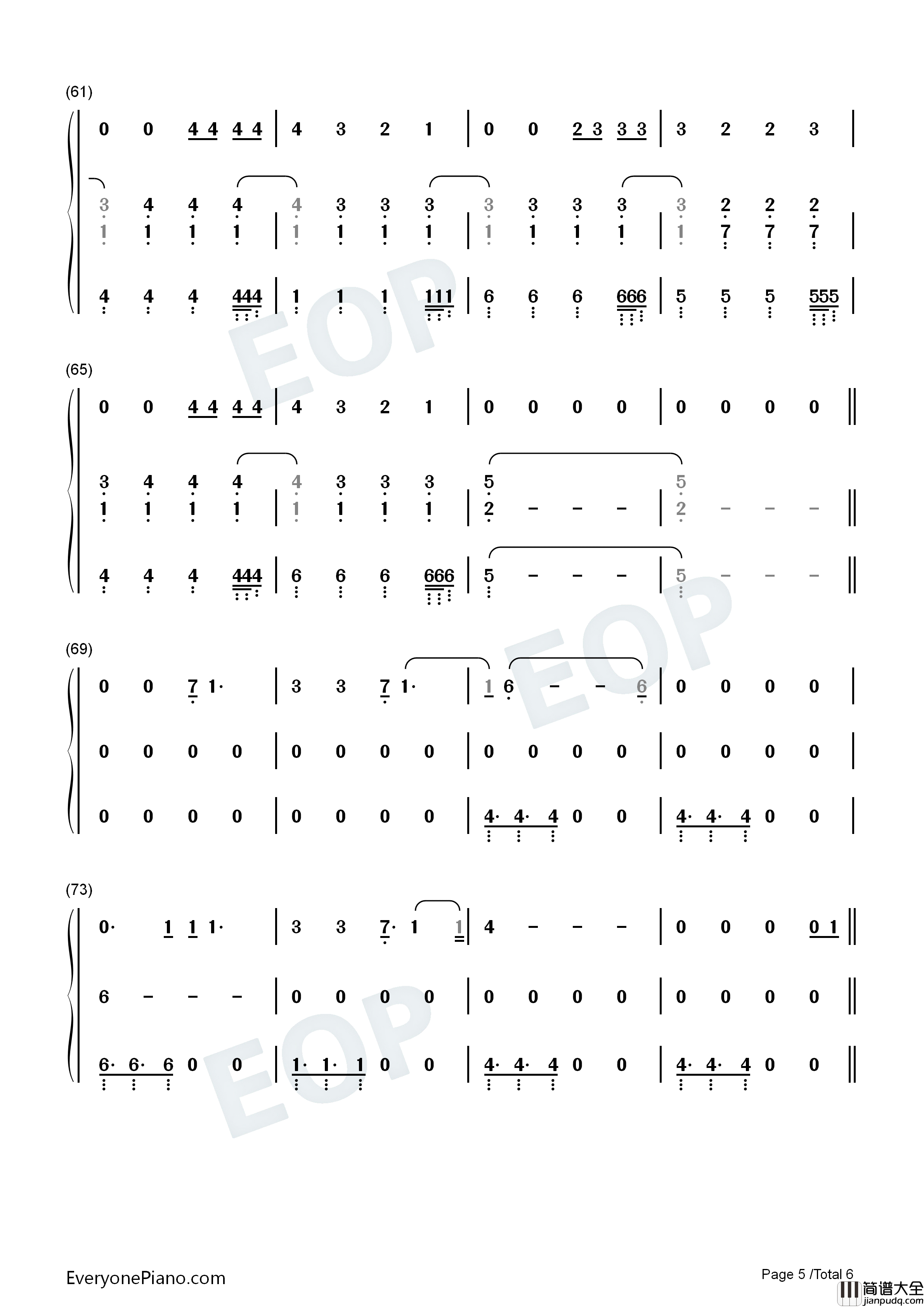 Alcohol_You钢琴简谱_Roxen演唱
