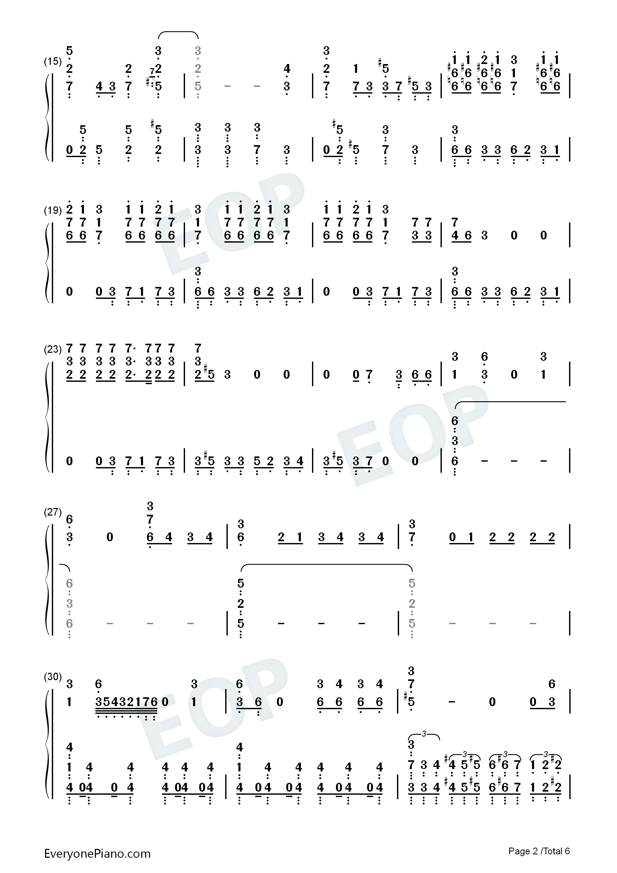 Other_Side钢琴简谱_MIYAVI演唱