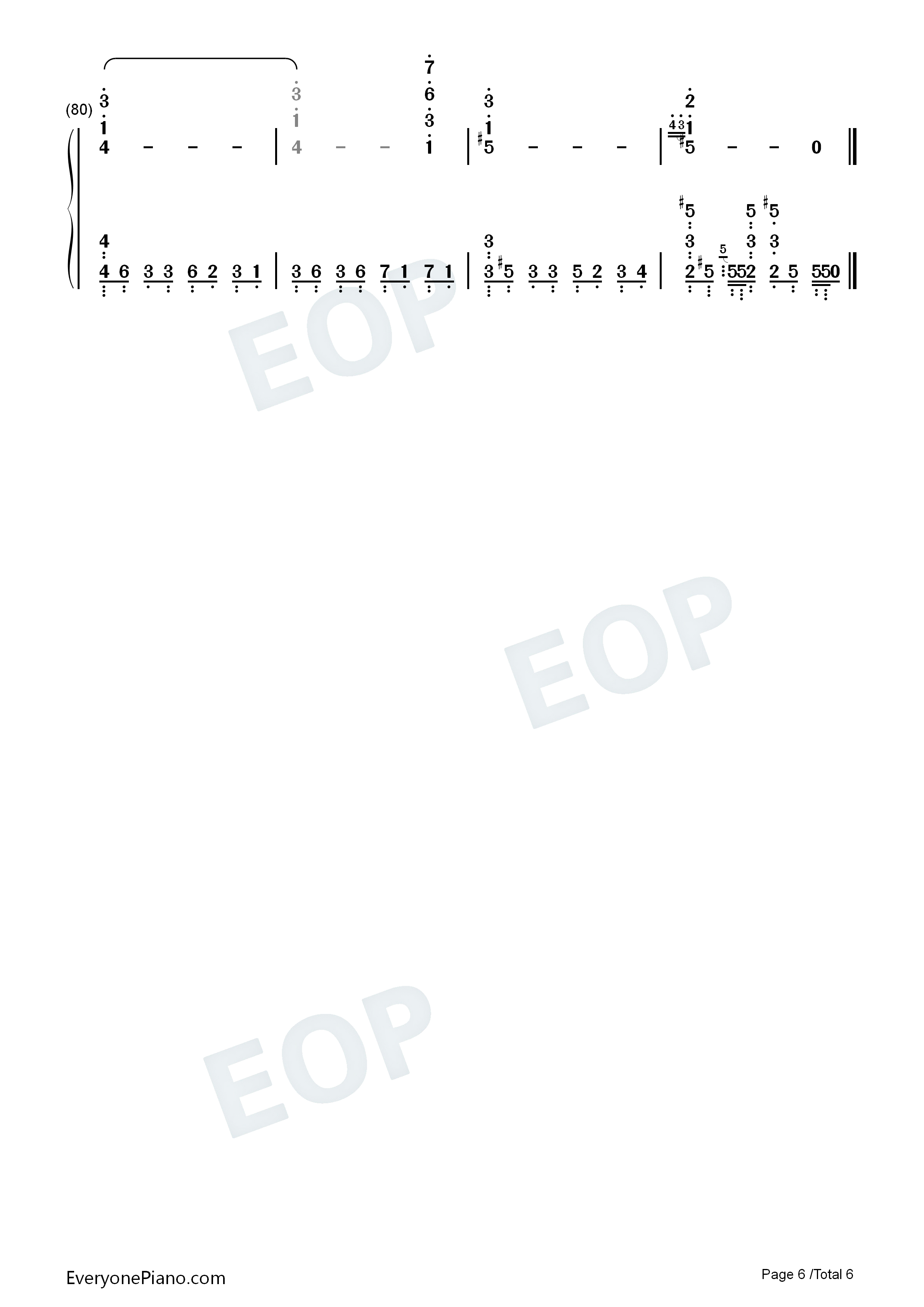 Other_Side钢琴简谱_MIYAVI演唱