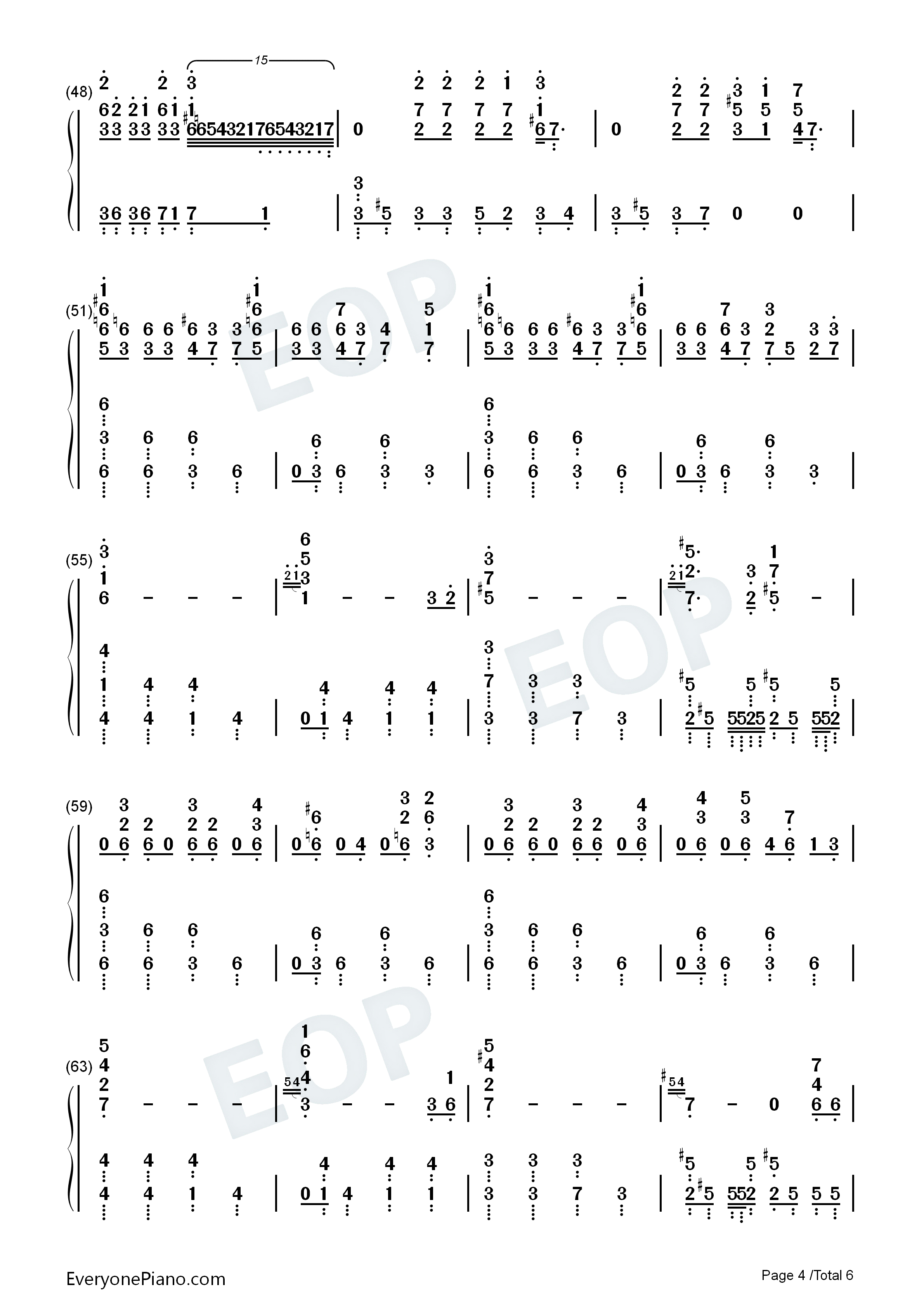 Other_Side钢琴简谱_MIYAVI演唱