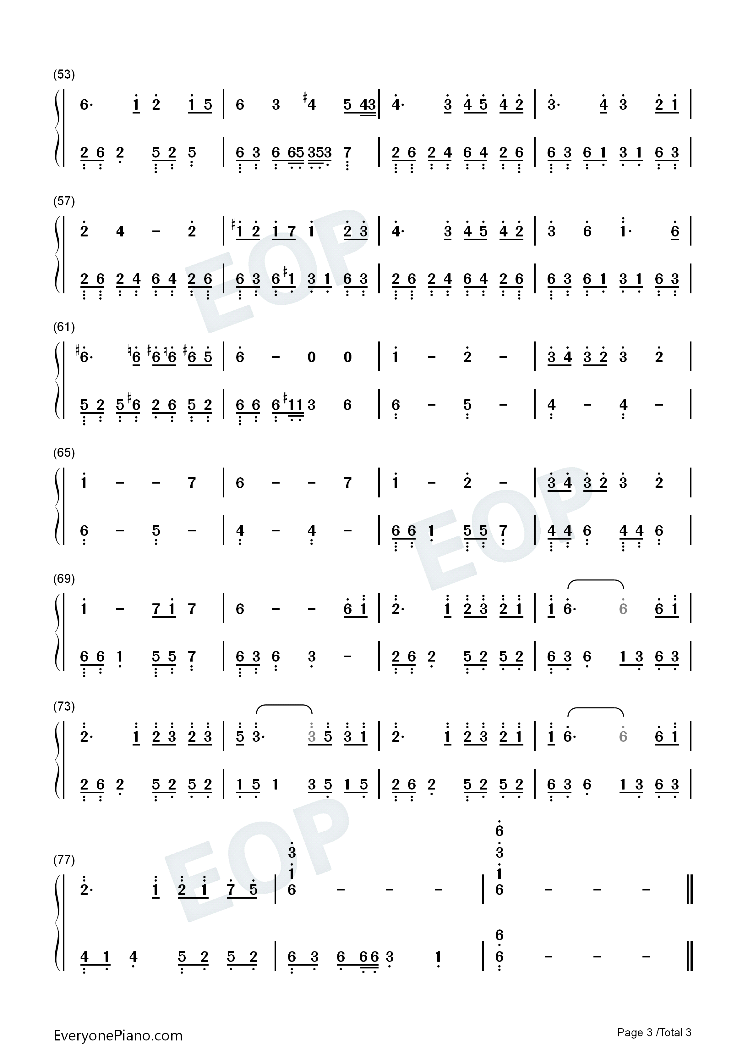 雪见钢琴简谱_麦振鸿演唱