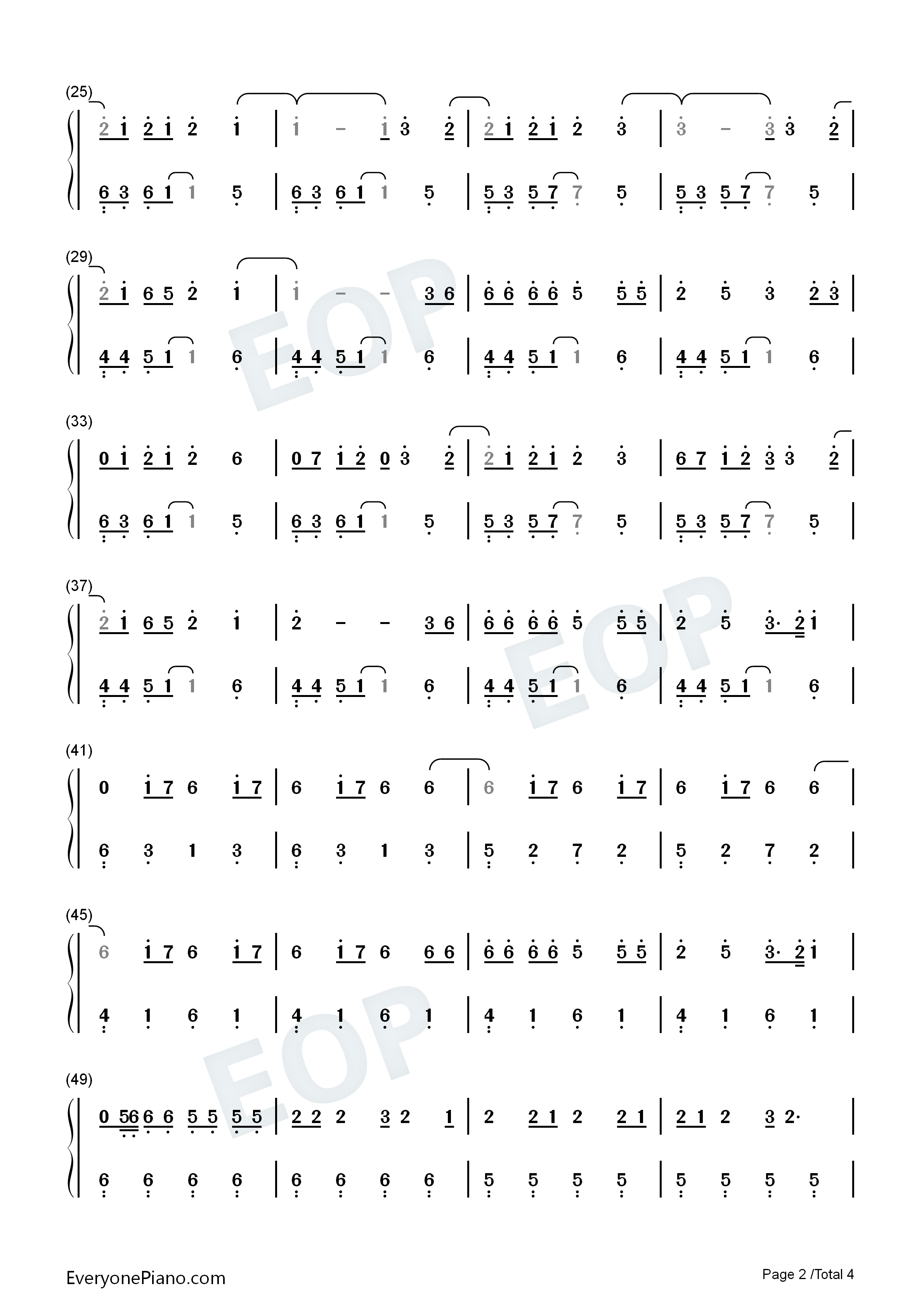 My_Oasis钢琴简谱_Sam_Smith_Burna_Boy演唱