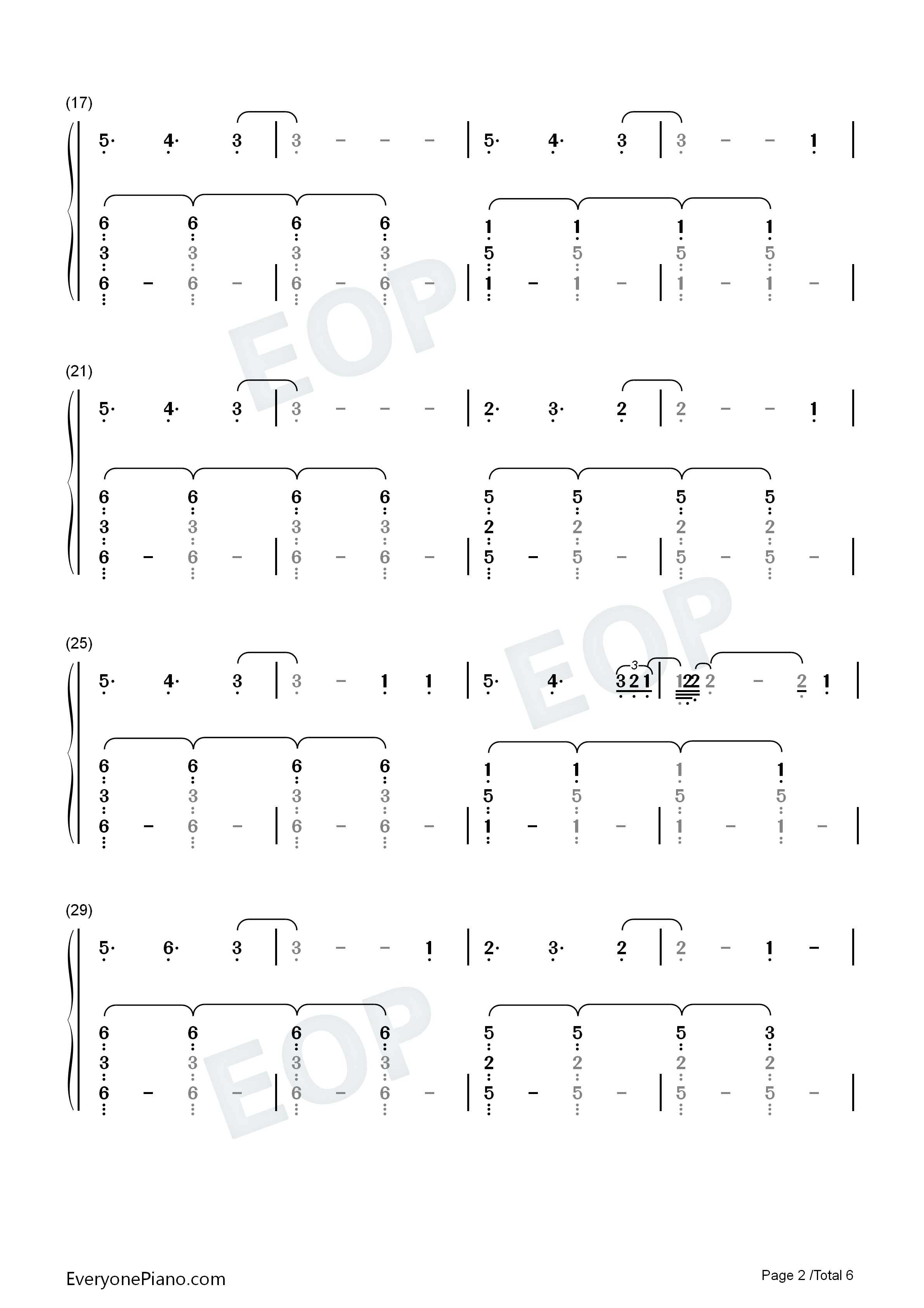 Love_Is_Gone钢琴简谱_Slander_Dylan_Matthew演唱