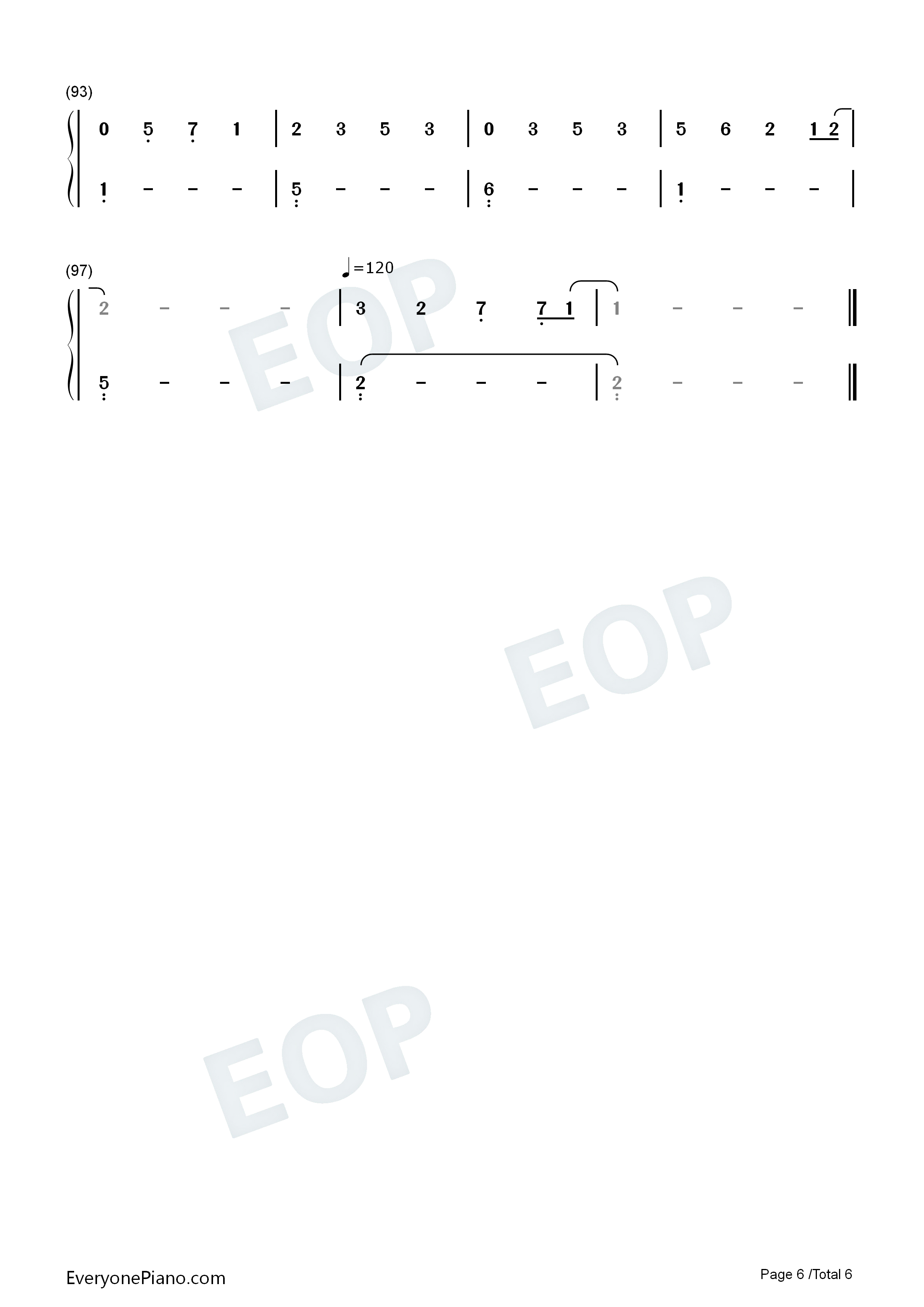 Love_Is_Gone钢琴简谱_Slander_Dylan_Matthew演唱