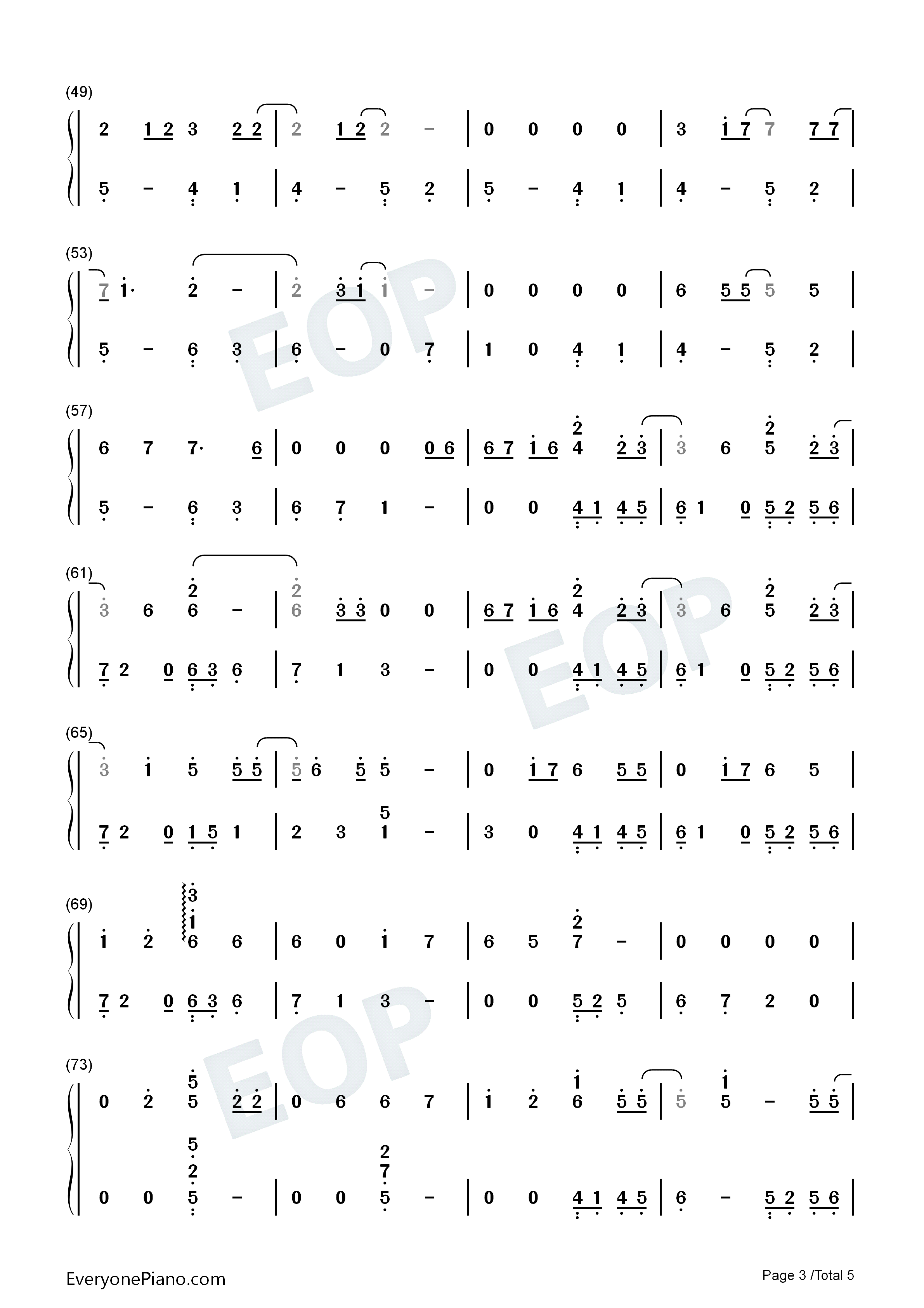 天晴了钢琴简谱_SNH48_GROUP演唱