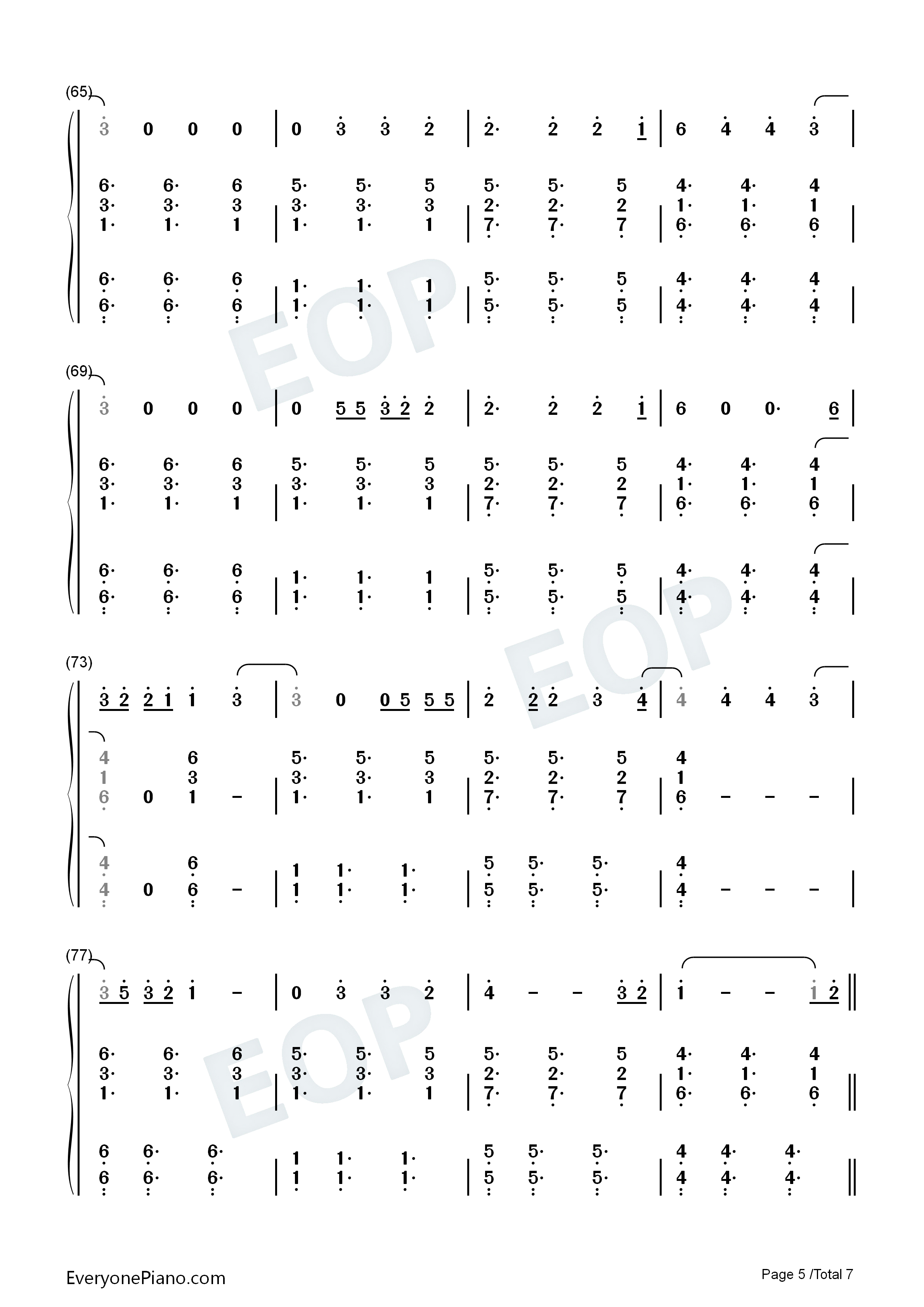 Dont_Break_Me钢琴简谱_Montaigne演唱