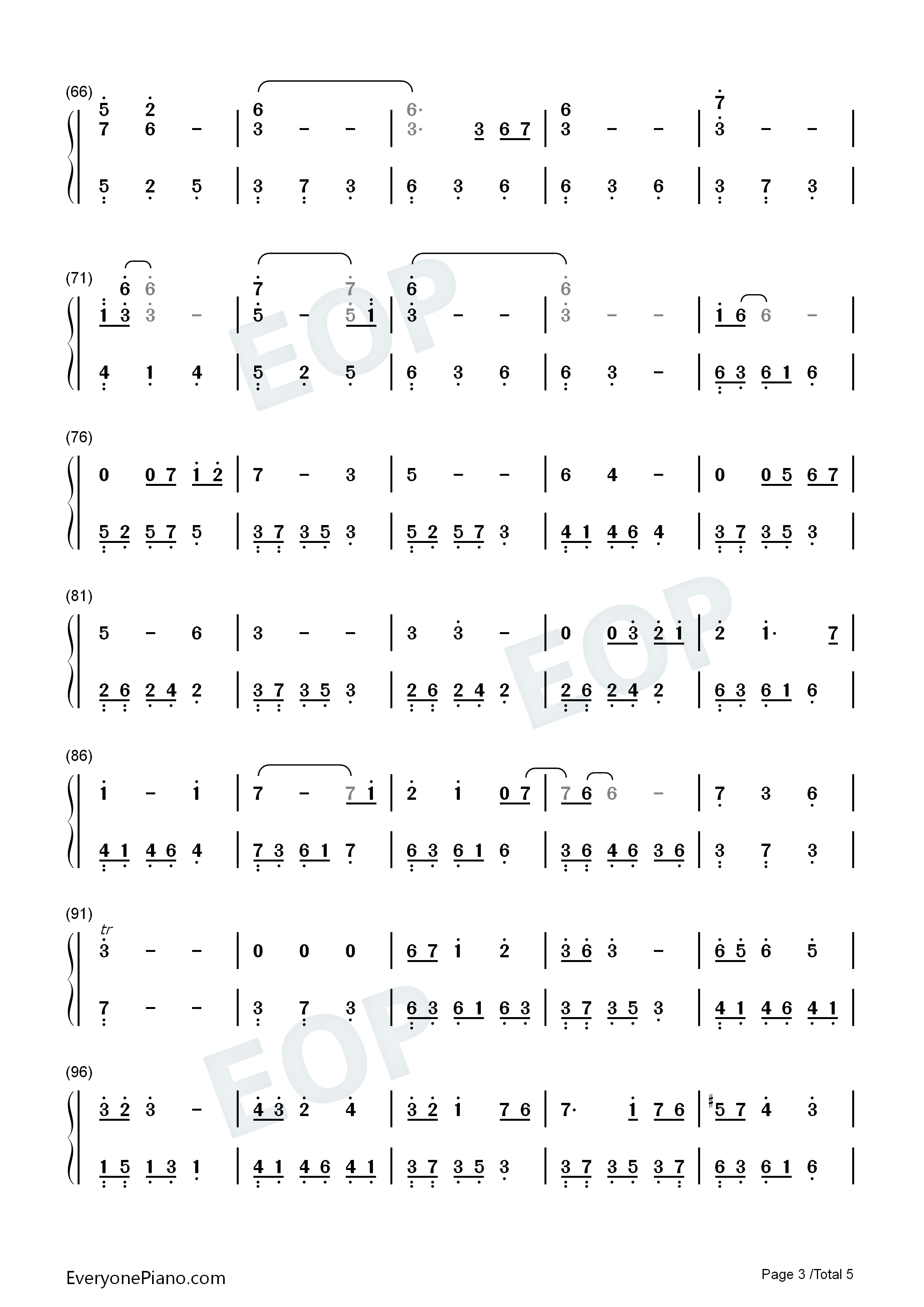 桃夭钢琴简谱_双笙演唱