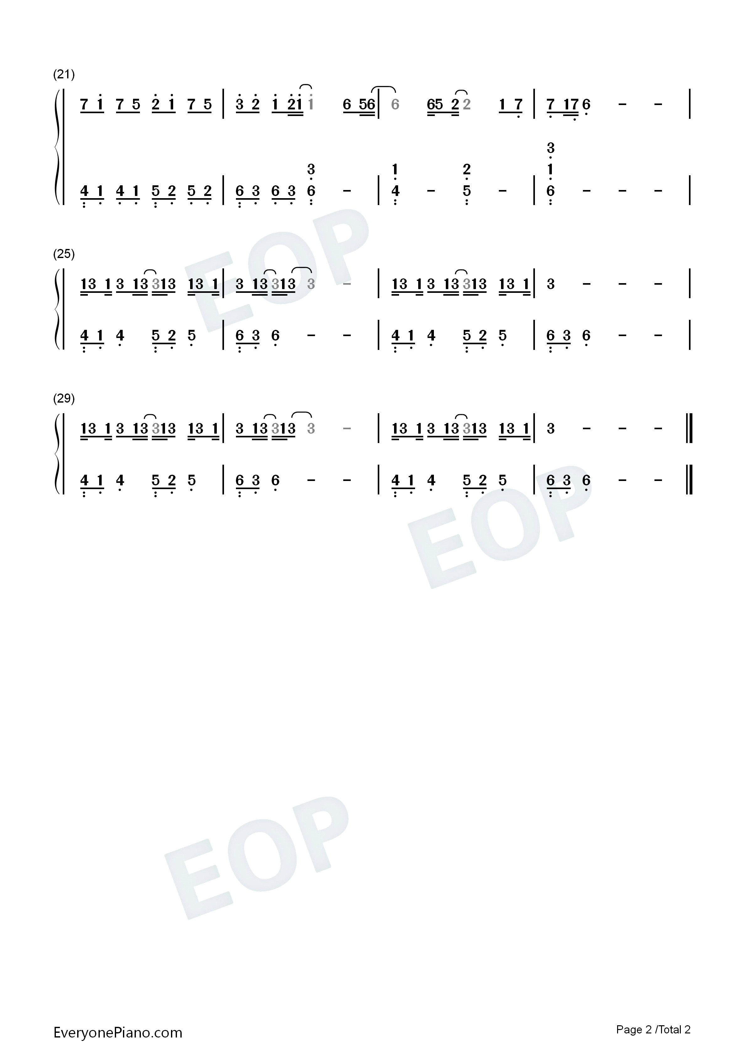 一吻天荒钢琴简谱_胡歌演唱