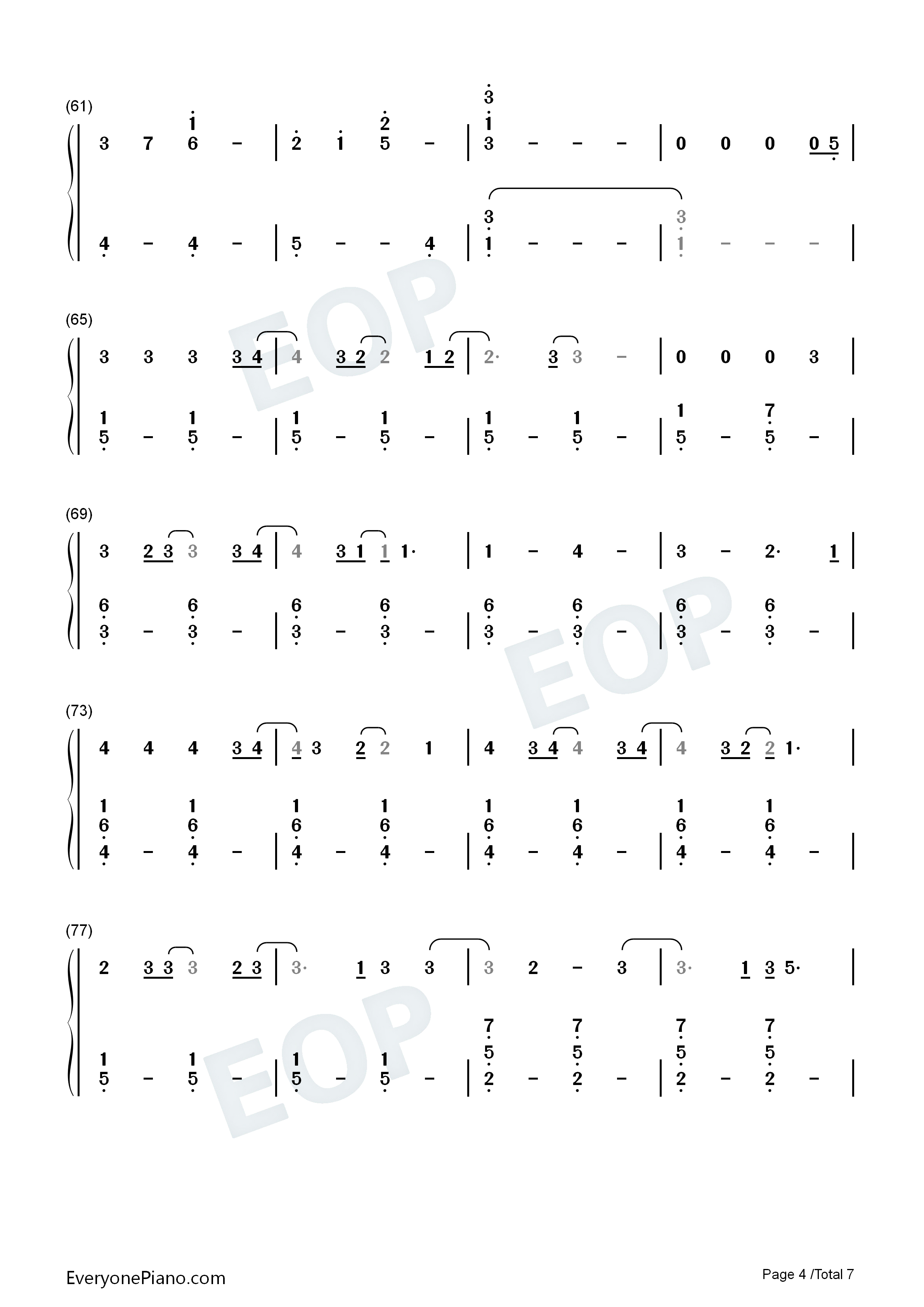 More_Hearts_Than_Mine钢琴简谱_Ingrid_Andress演唱