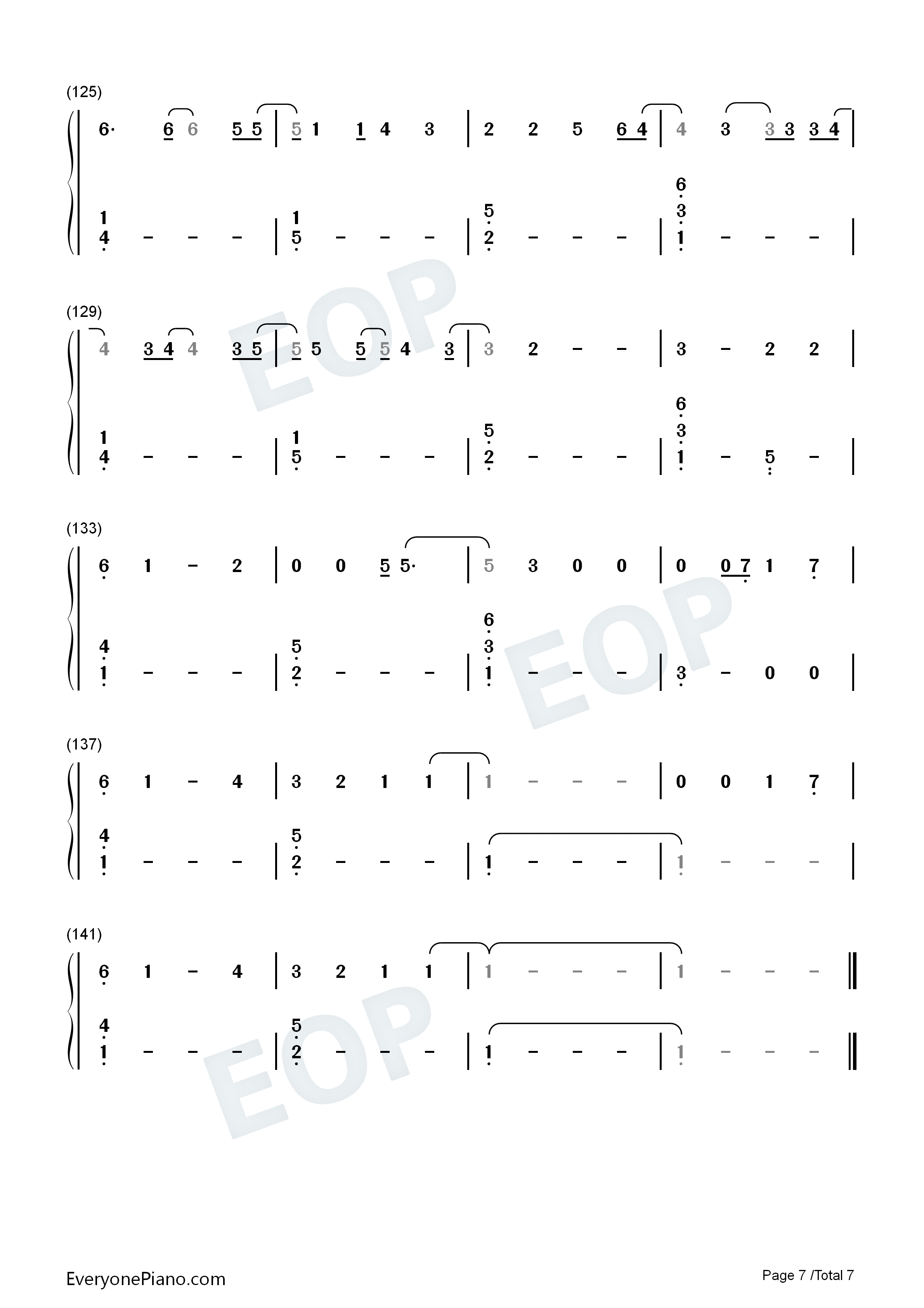 More_Hearts_Than_Mine钢琴简谱_Ingrid_Andress演唱