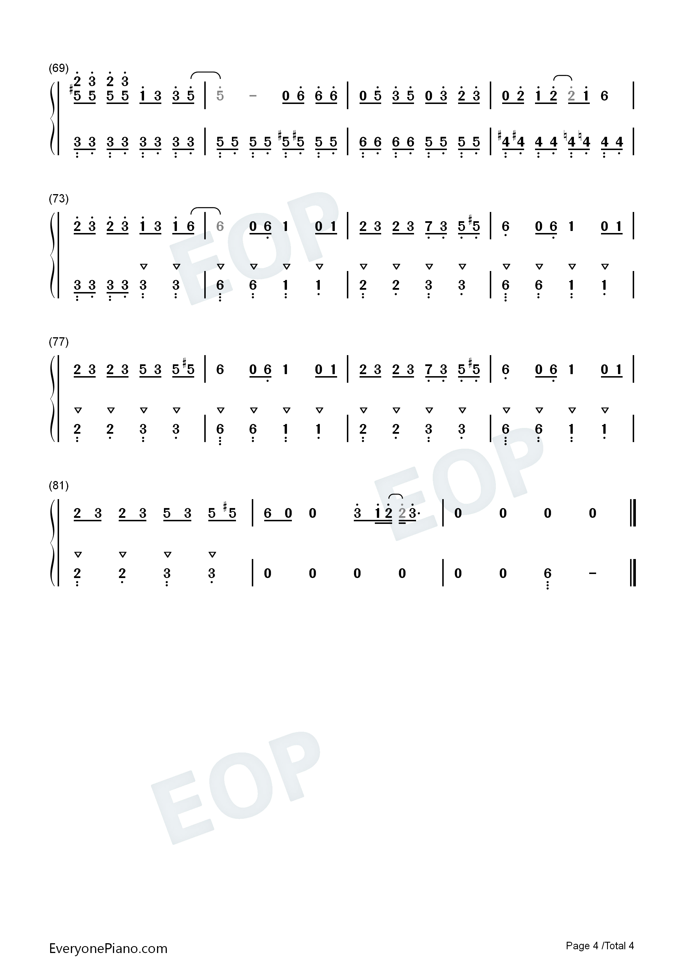 伤心的人别听慢歌钢琴简谱_五月天演唱