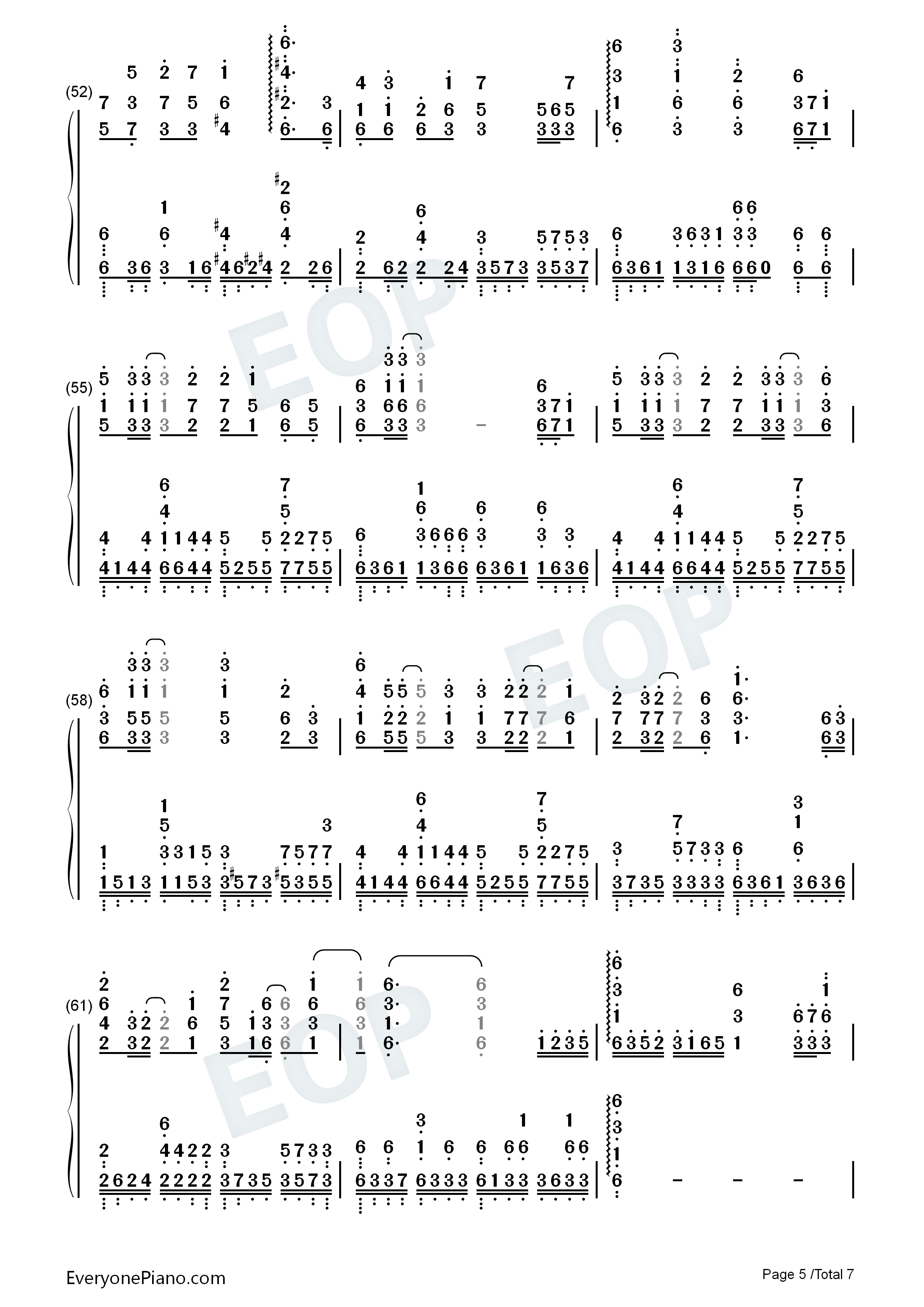 请笃信一个梦钢琴简谱_周深演唱