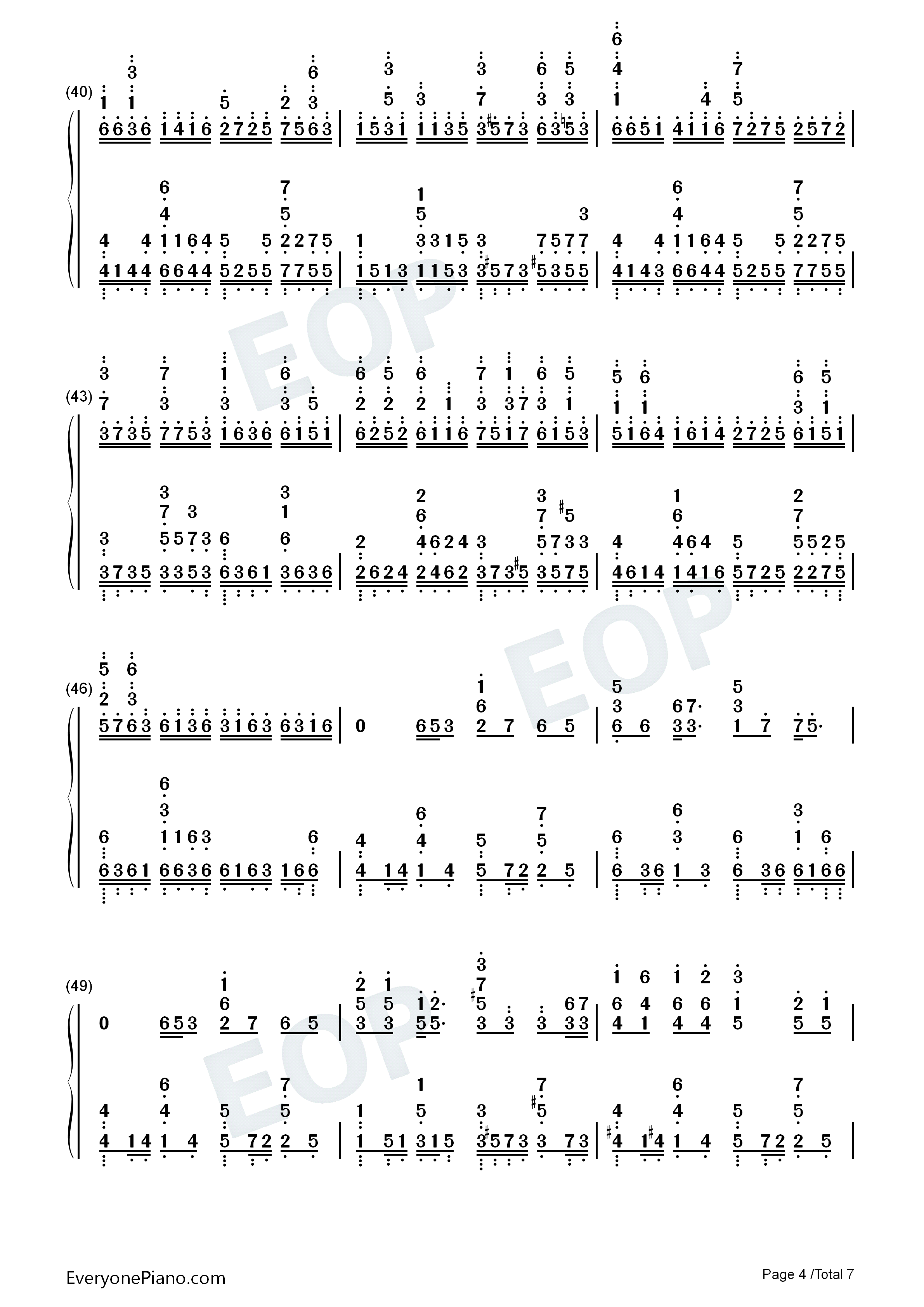 请笃信一个梦钢琴简谱_周深演唱