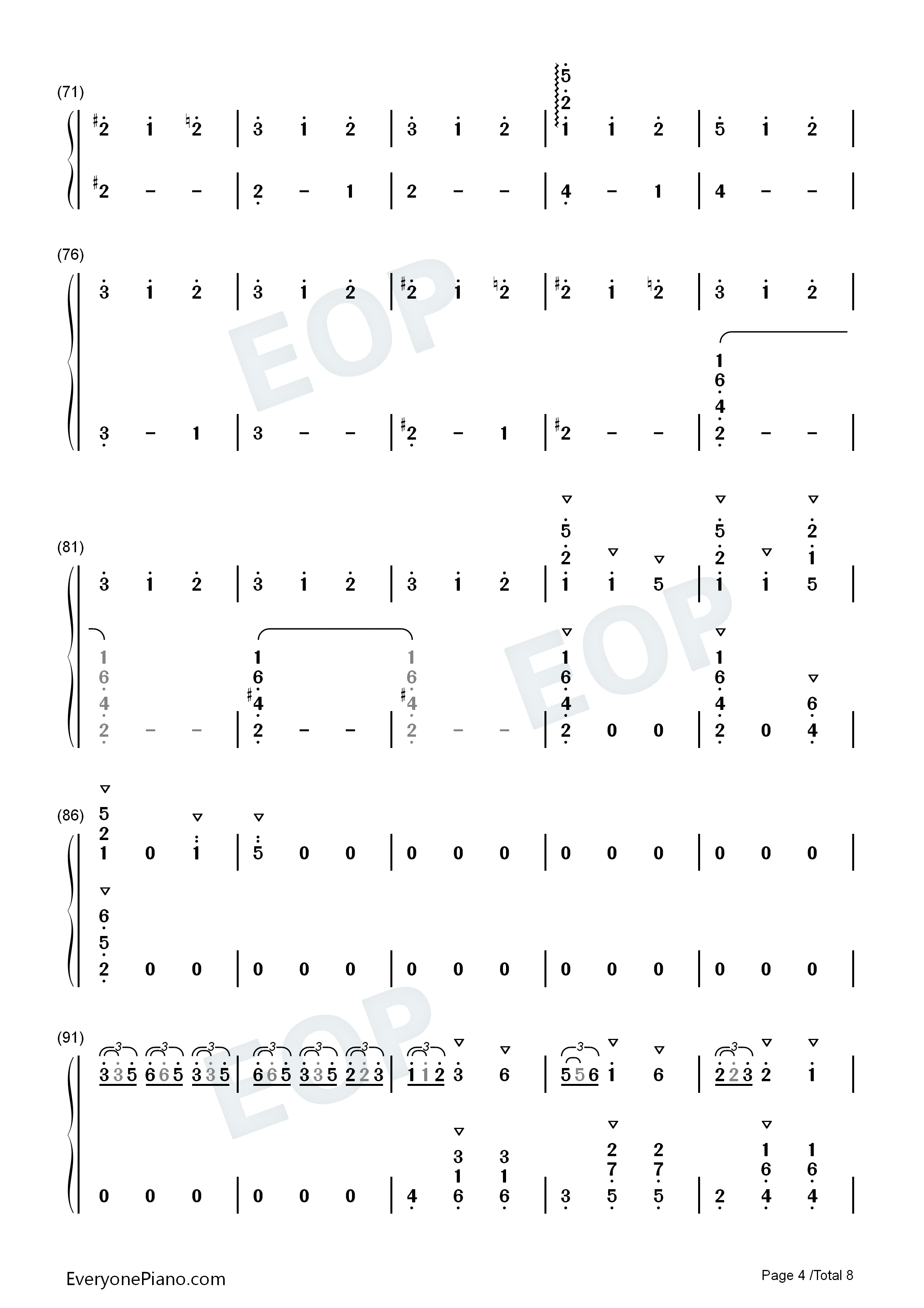 御宅访问钢琴简谱_RADWIMPS演唱