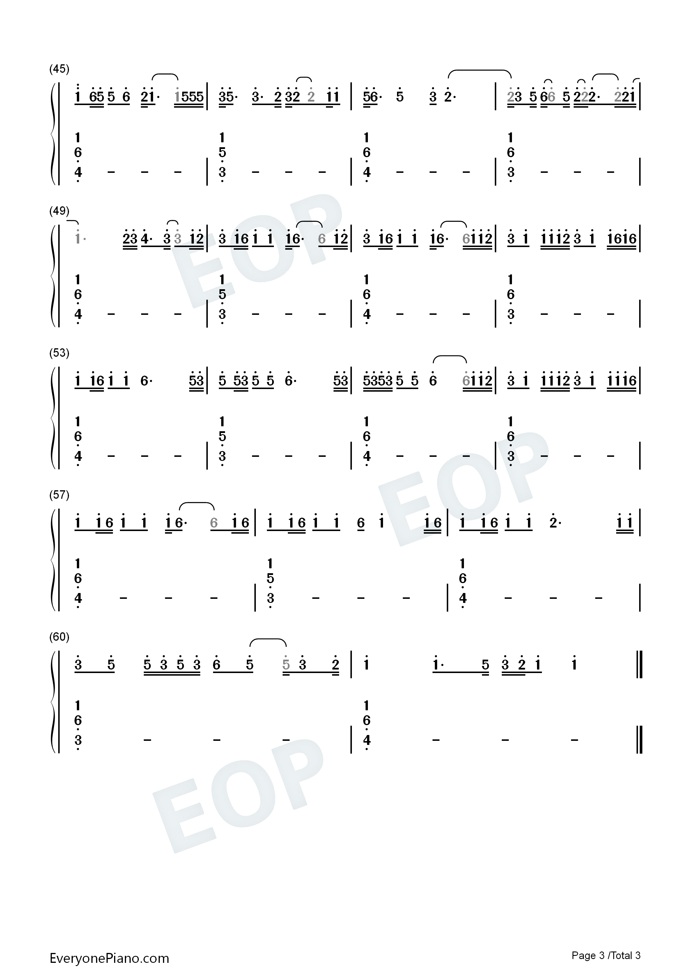 On_Me钢琴简谱_Thomas_Rhett_Kane_Brown_Ava_Max演唱