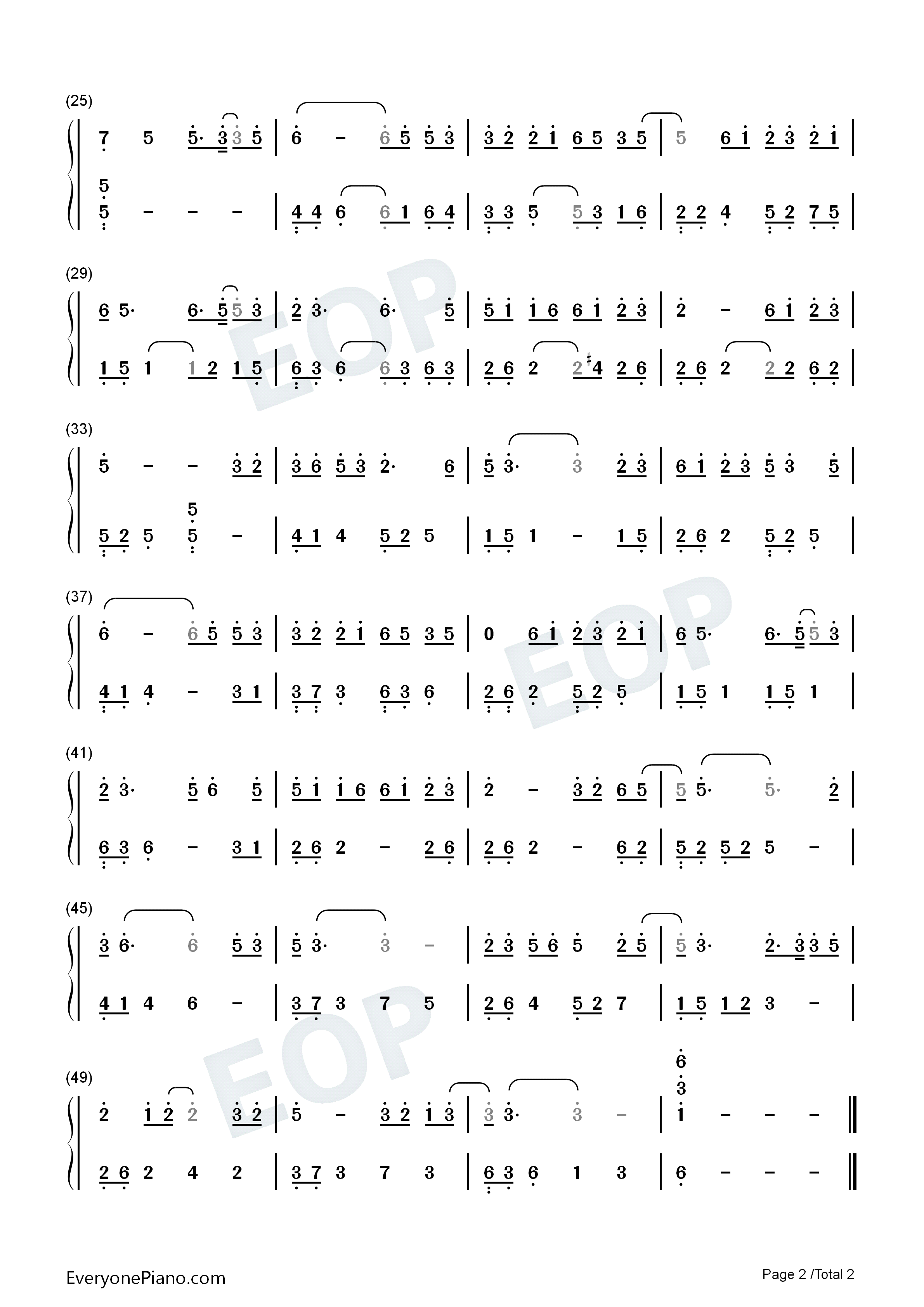 一拜天地钢琴简谱_不是Av的Ay君_畅畅酱演唱