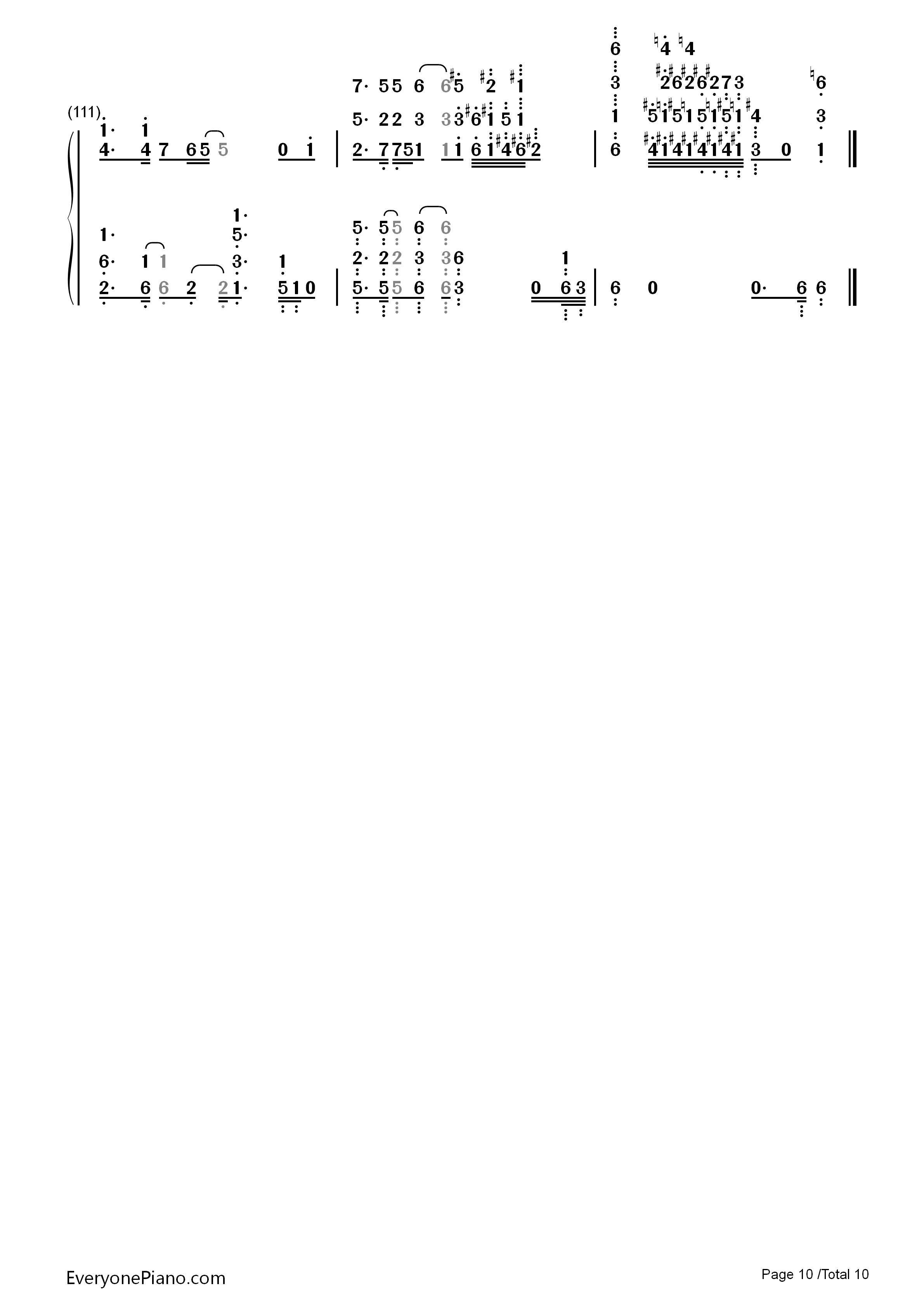 感電钢琴简谱_米津玄师演唱