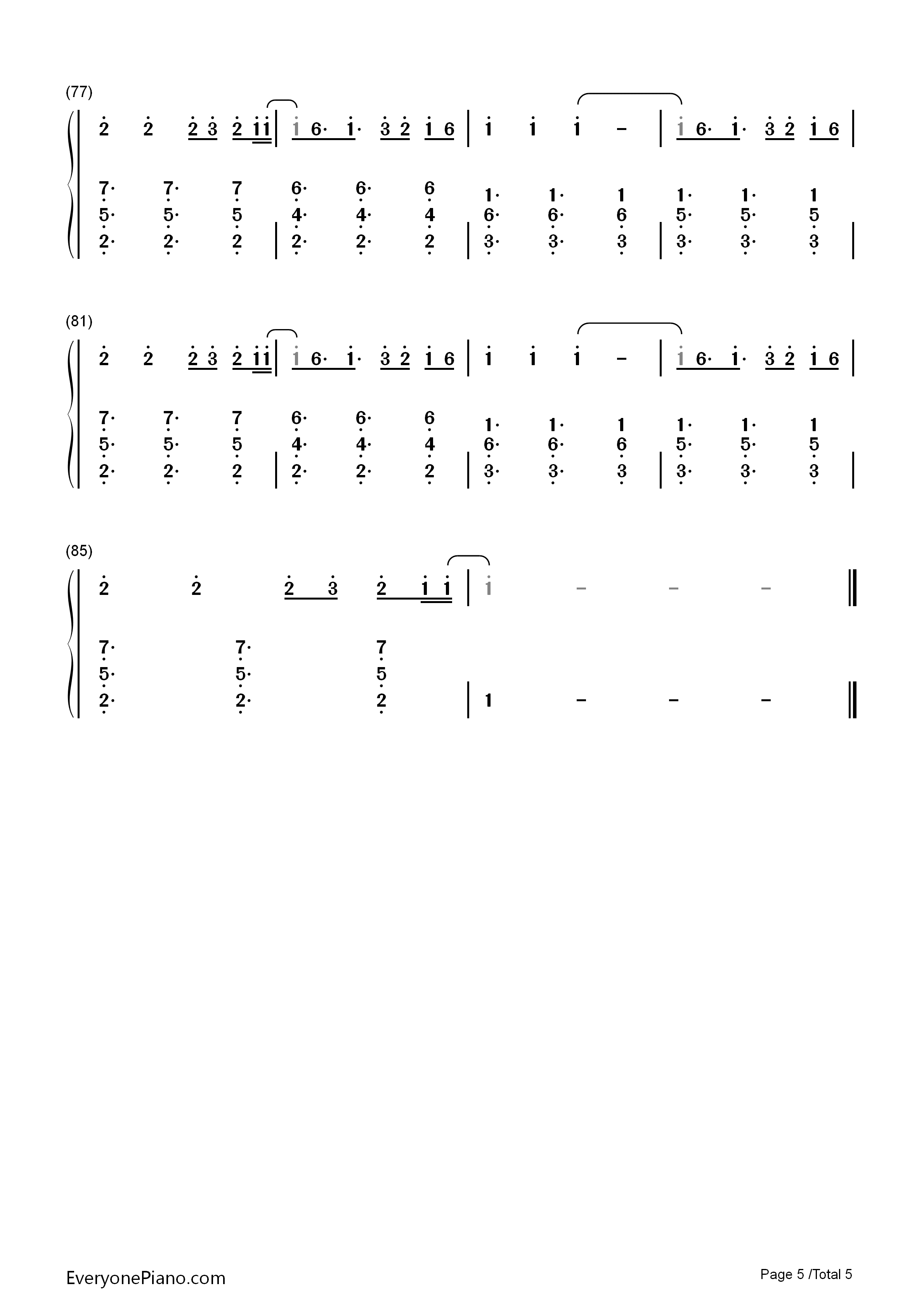 The_Truth钢琴简谱_Kygo_Valerie_Broussard演唱