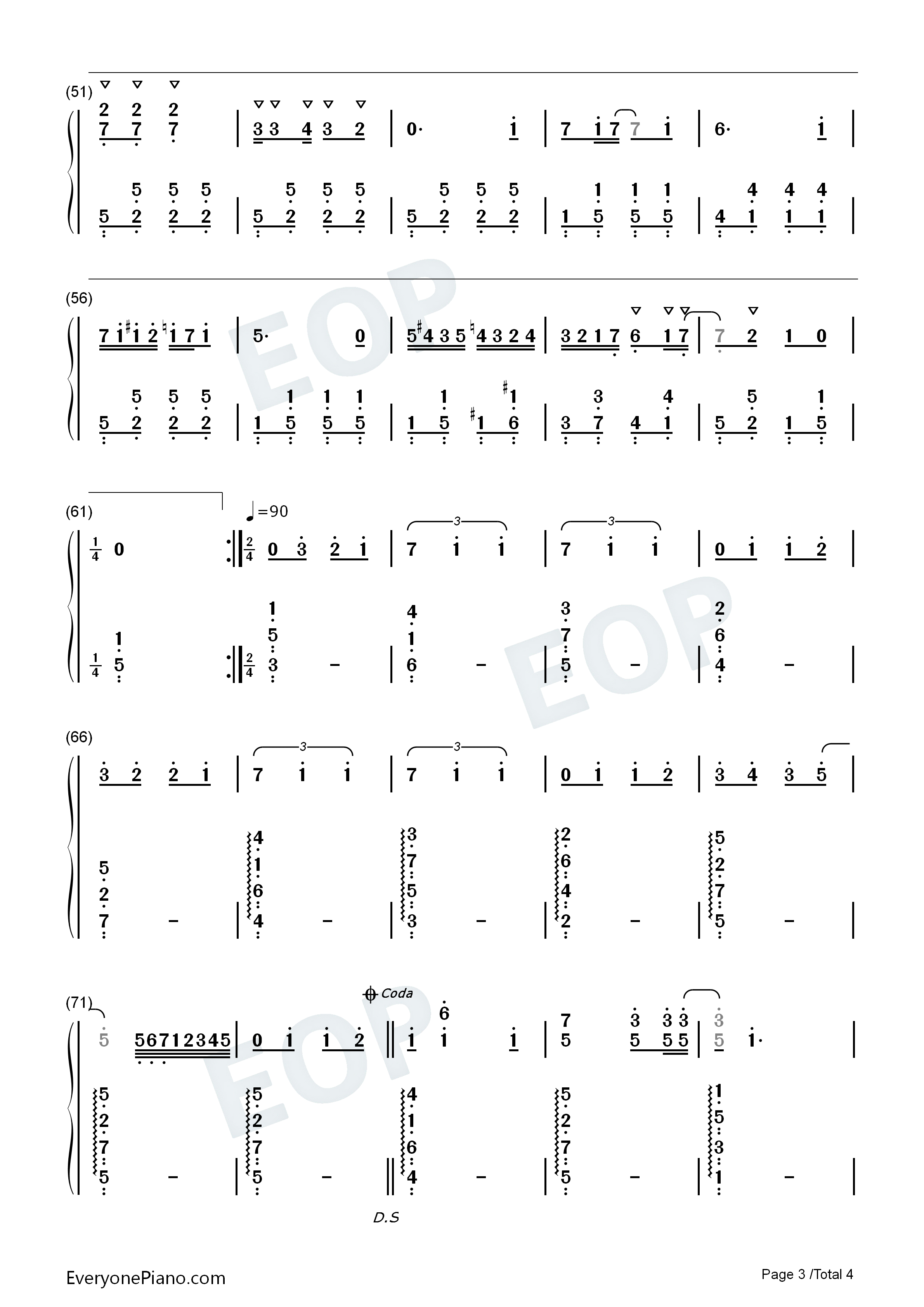 爱你钢琴简谱_王心凌演唱