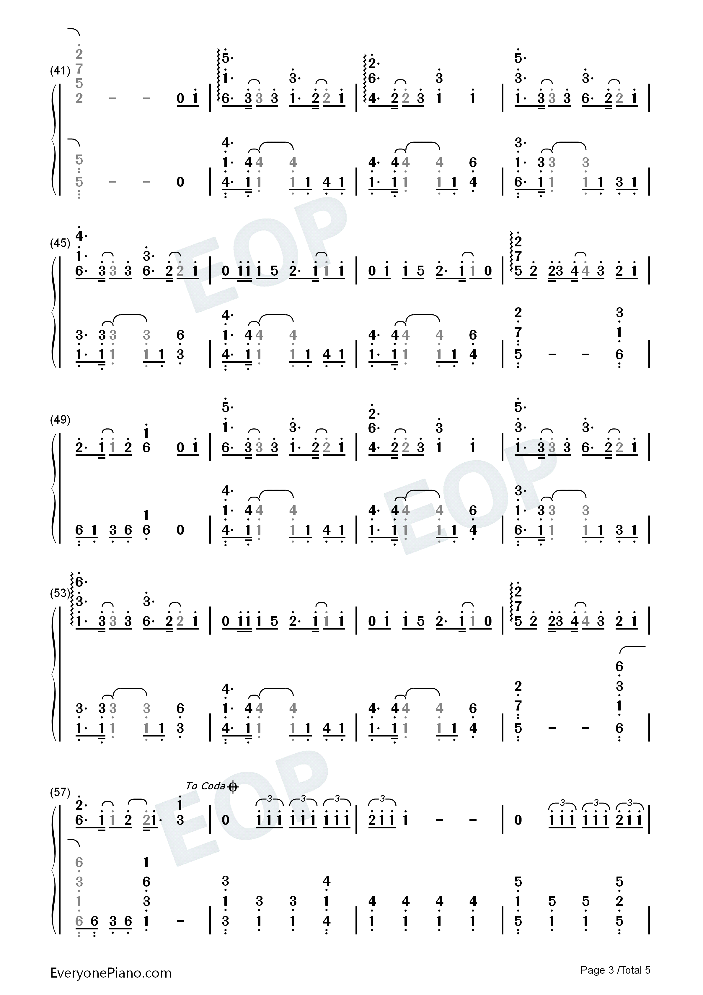 Hope钢琴简谱_安室奈美惠演唱