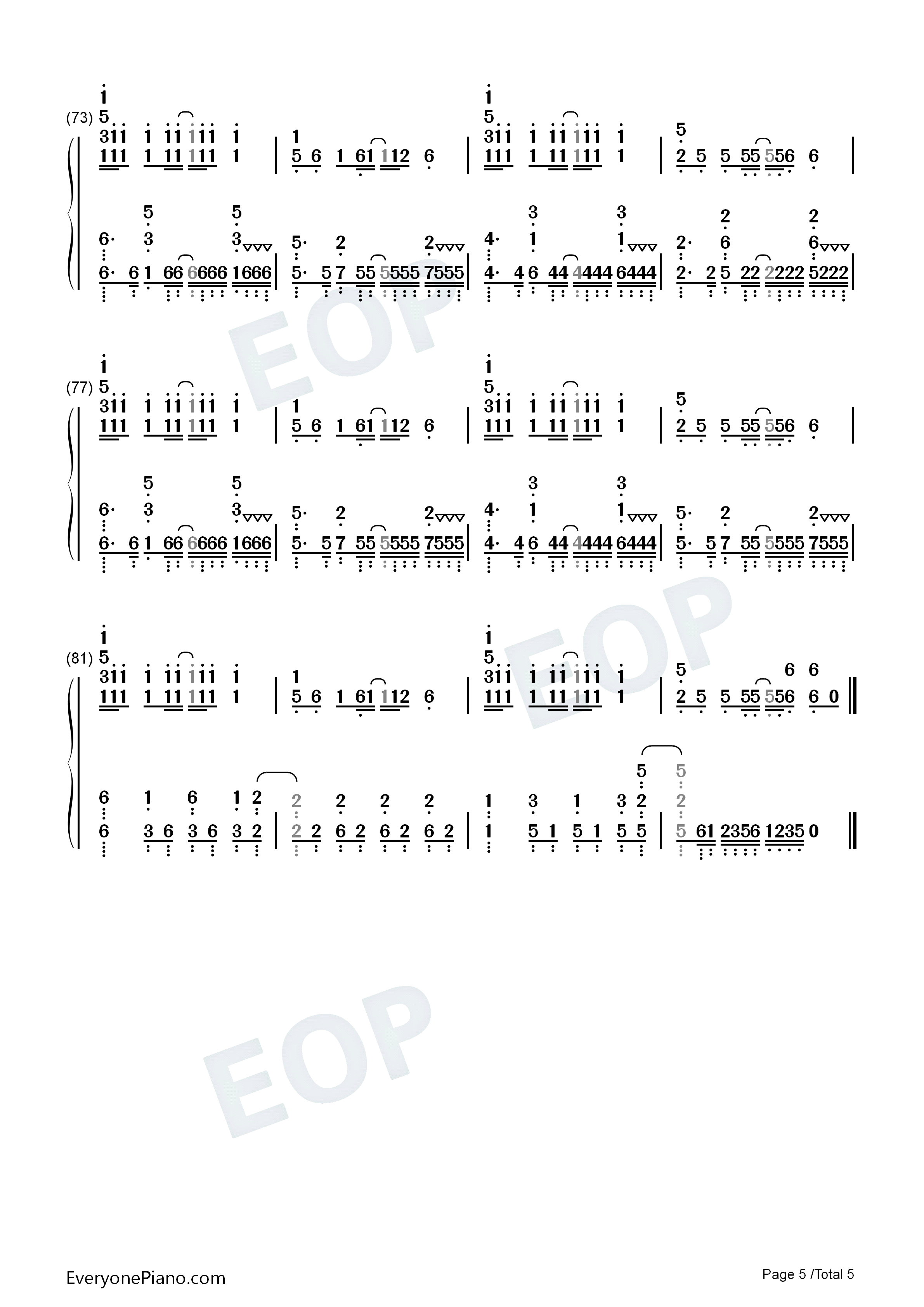 Chaos_Drifters钢琴简谱_SawanoHiroyuki[nZk]_Jean_Ken_Johnny演唱