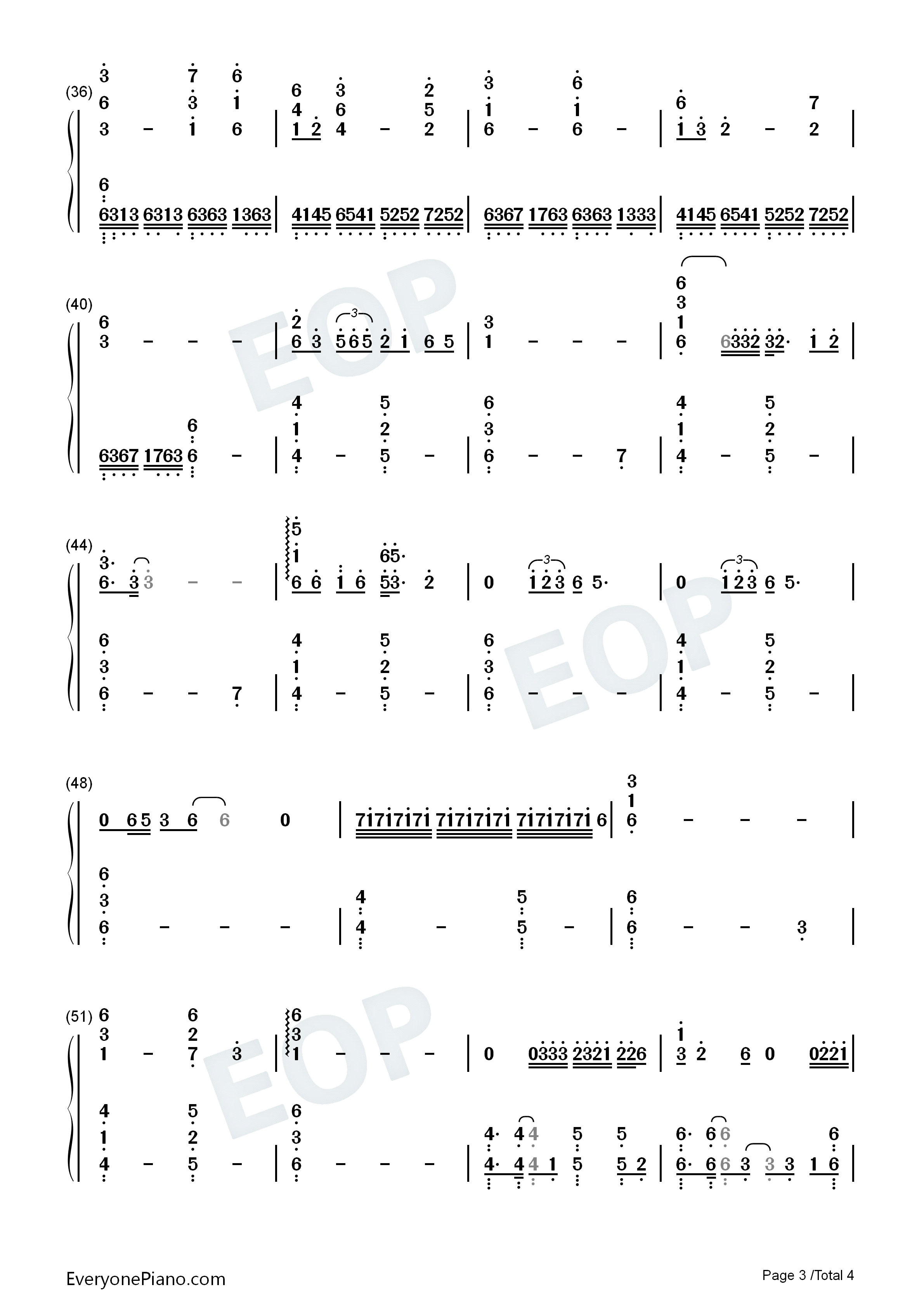 囍钢琴简谱_葛东琪演唱