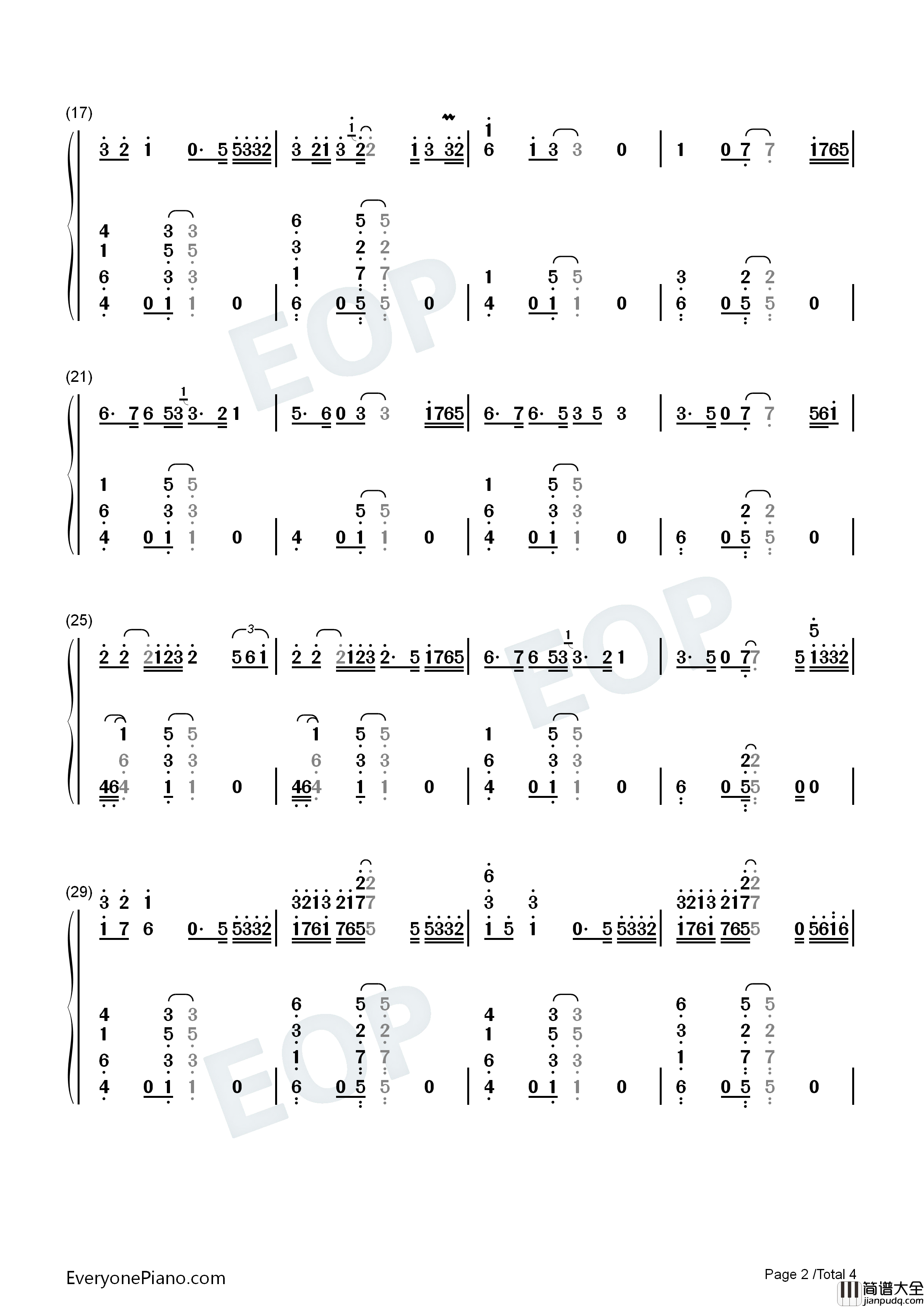 This_City钢琴简谱_Sam_Fischer演唱