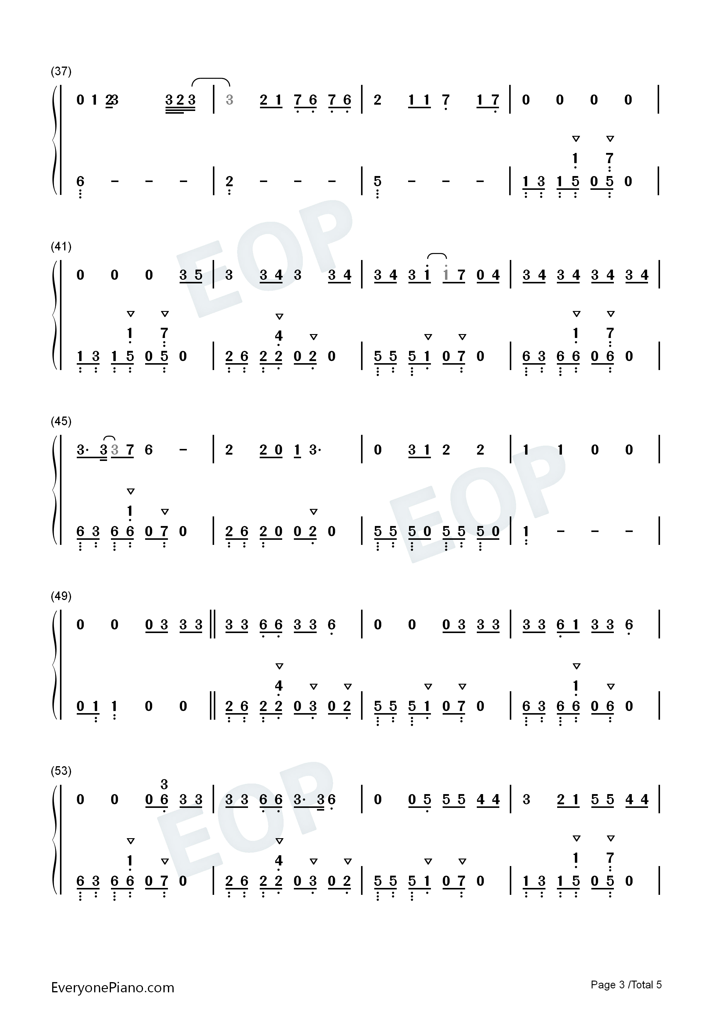 Lets_Fall_in_Love_for_the_Night钢琴简谱_Finneas演唱