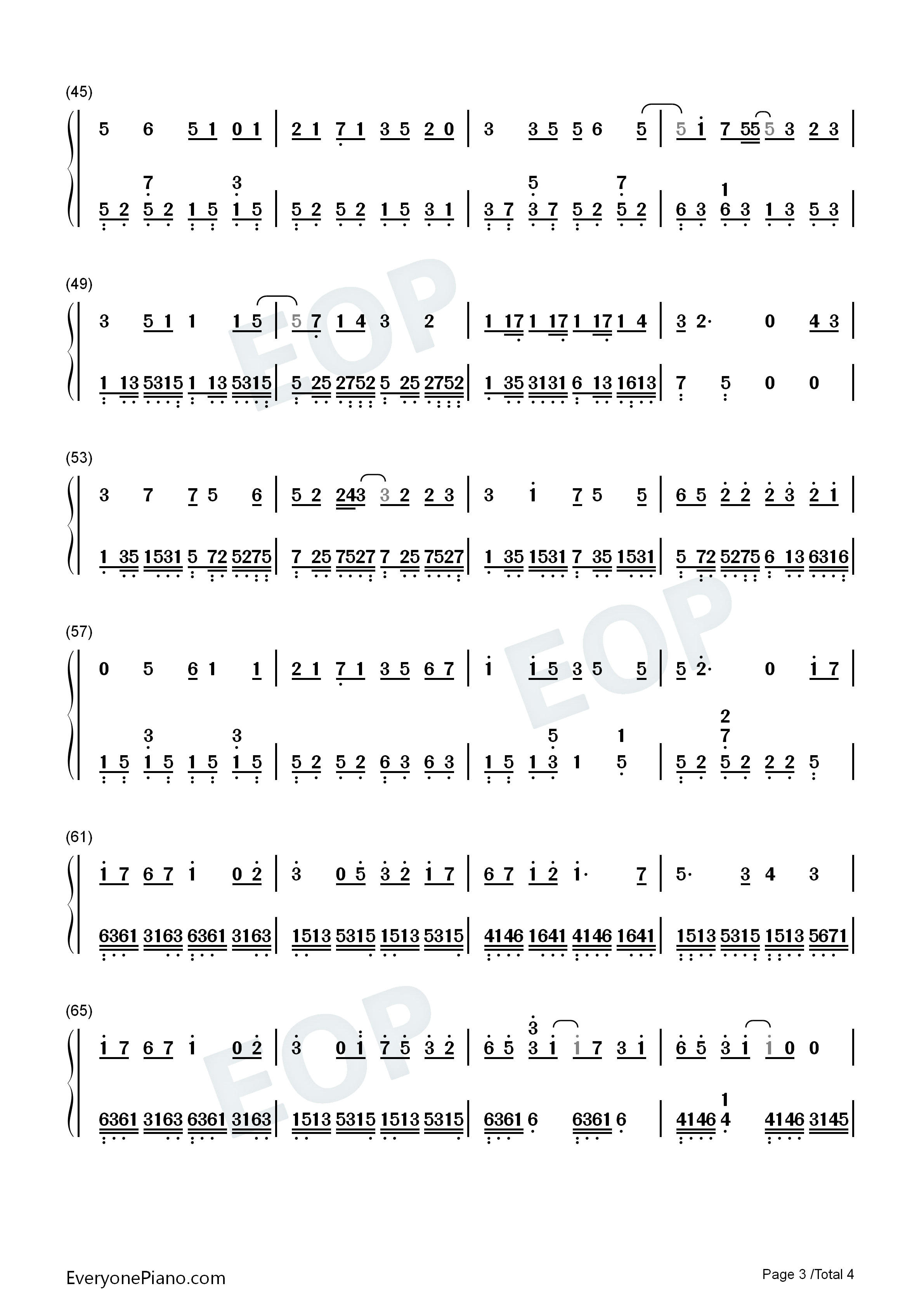 一封孤岛的信钢琴简谱_洛天依_著小生演唱