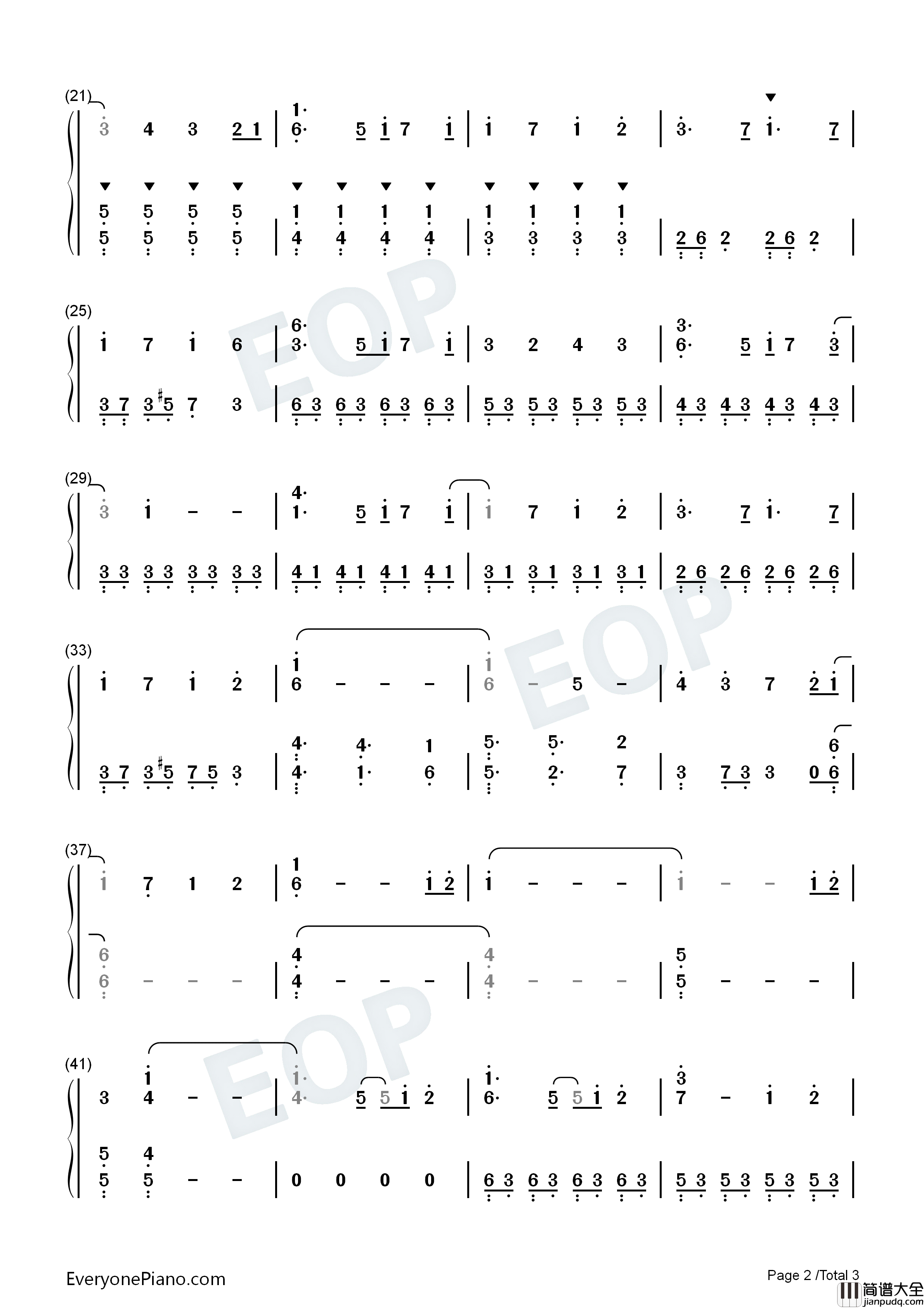 举头三尺天气晴钢琴简谱_パロト演唱