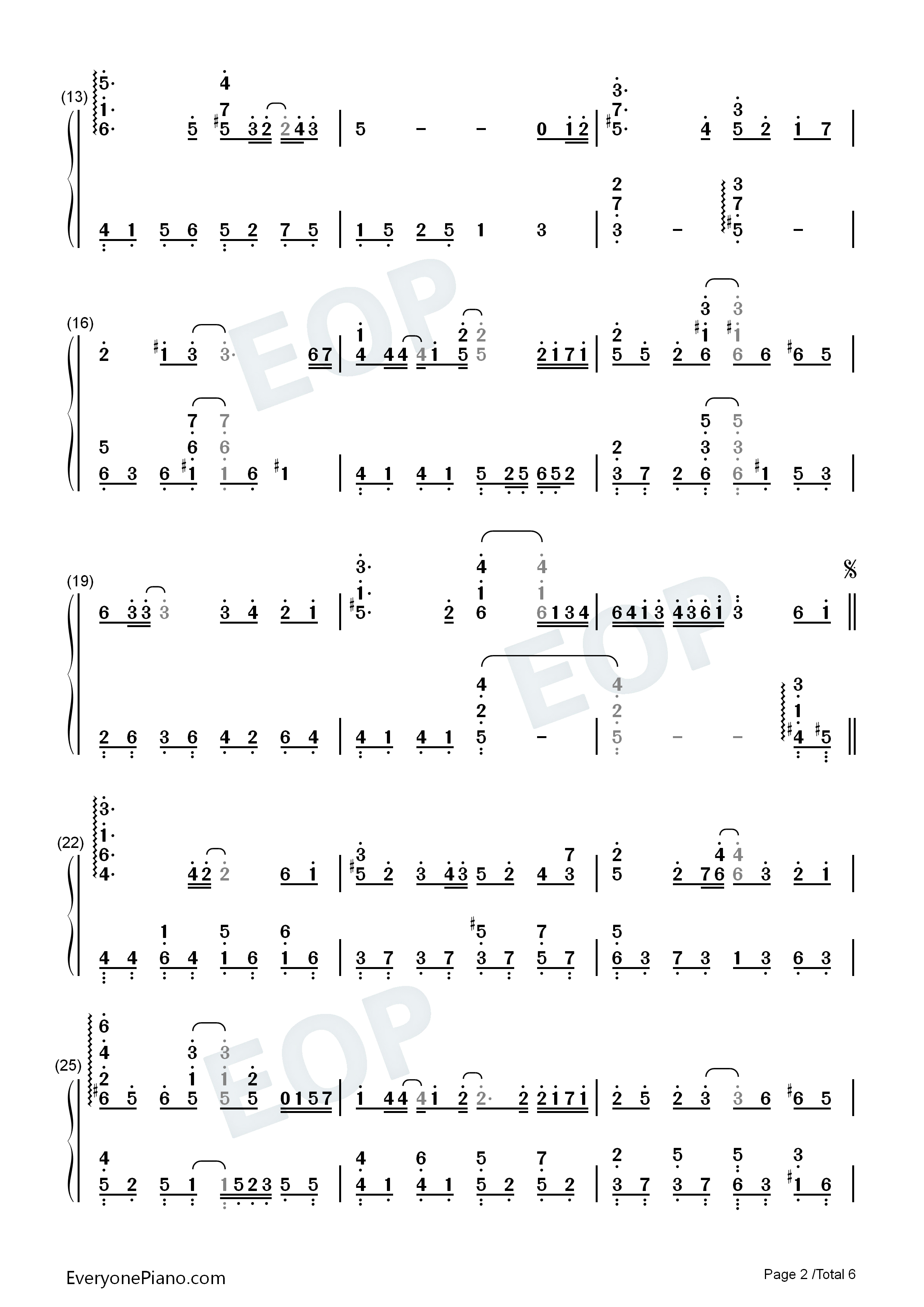 ナツノハナ钢琴简谱_JUJU演唱