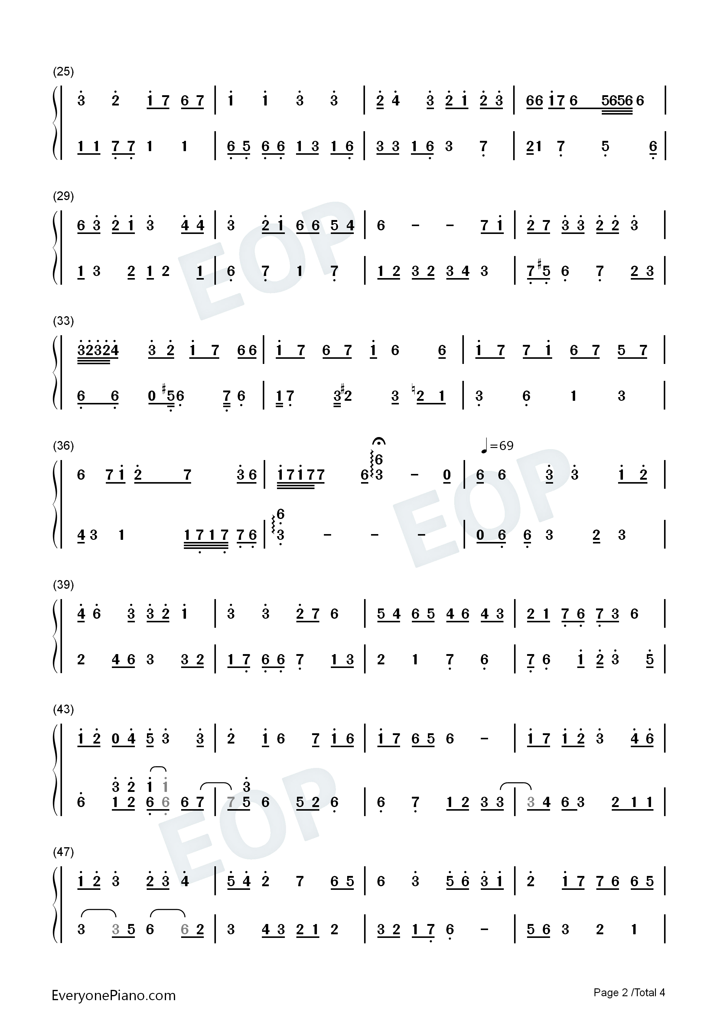 中世纪民谣钢琴简谱_IDW哒演唱