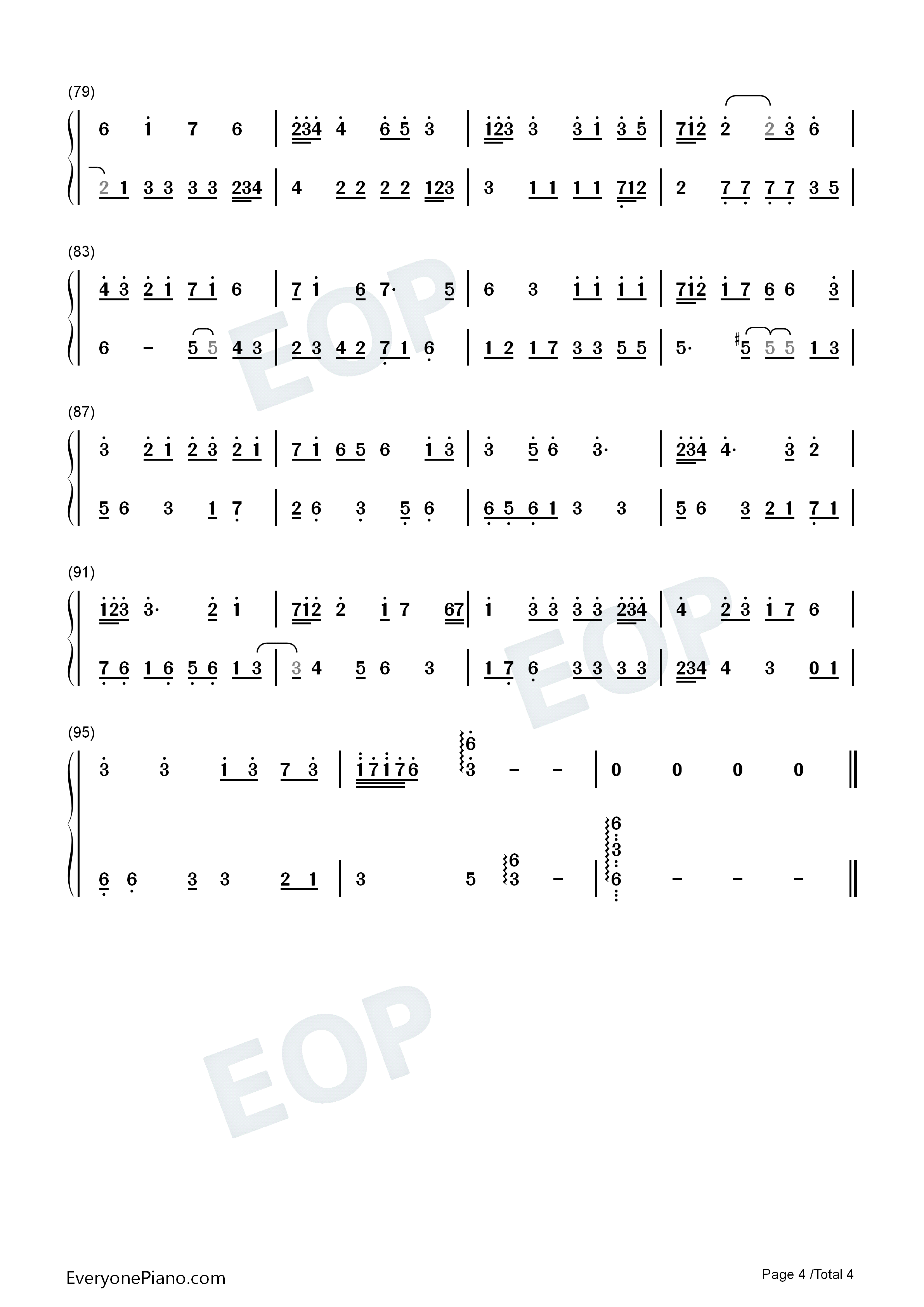 中世纪民谣钢琴简谱_IDW哒演唱