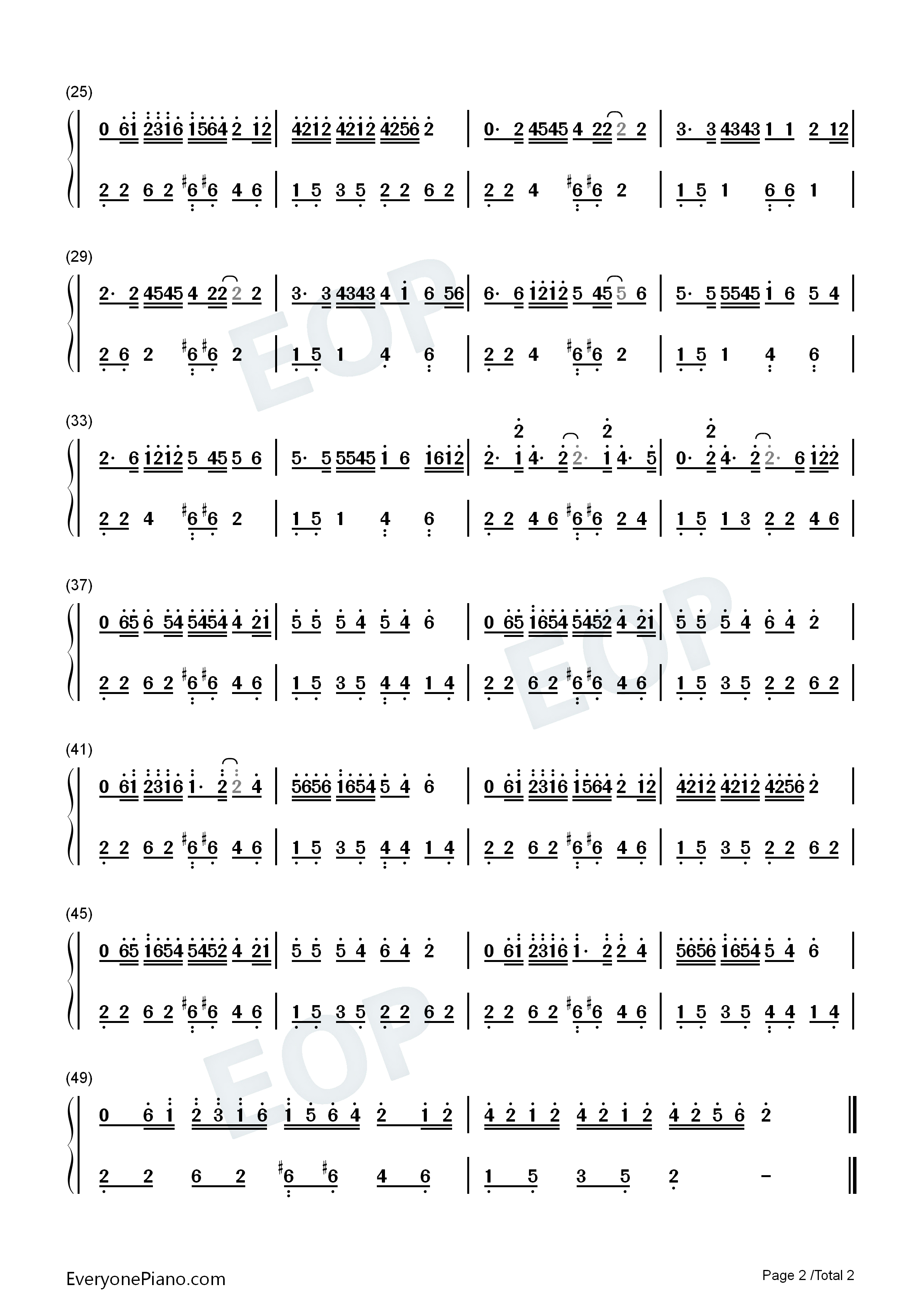 愿望钢琴简谱_胡彦斌演唱