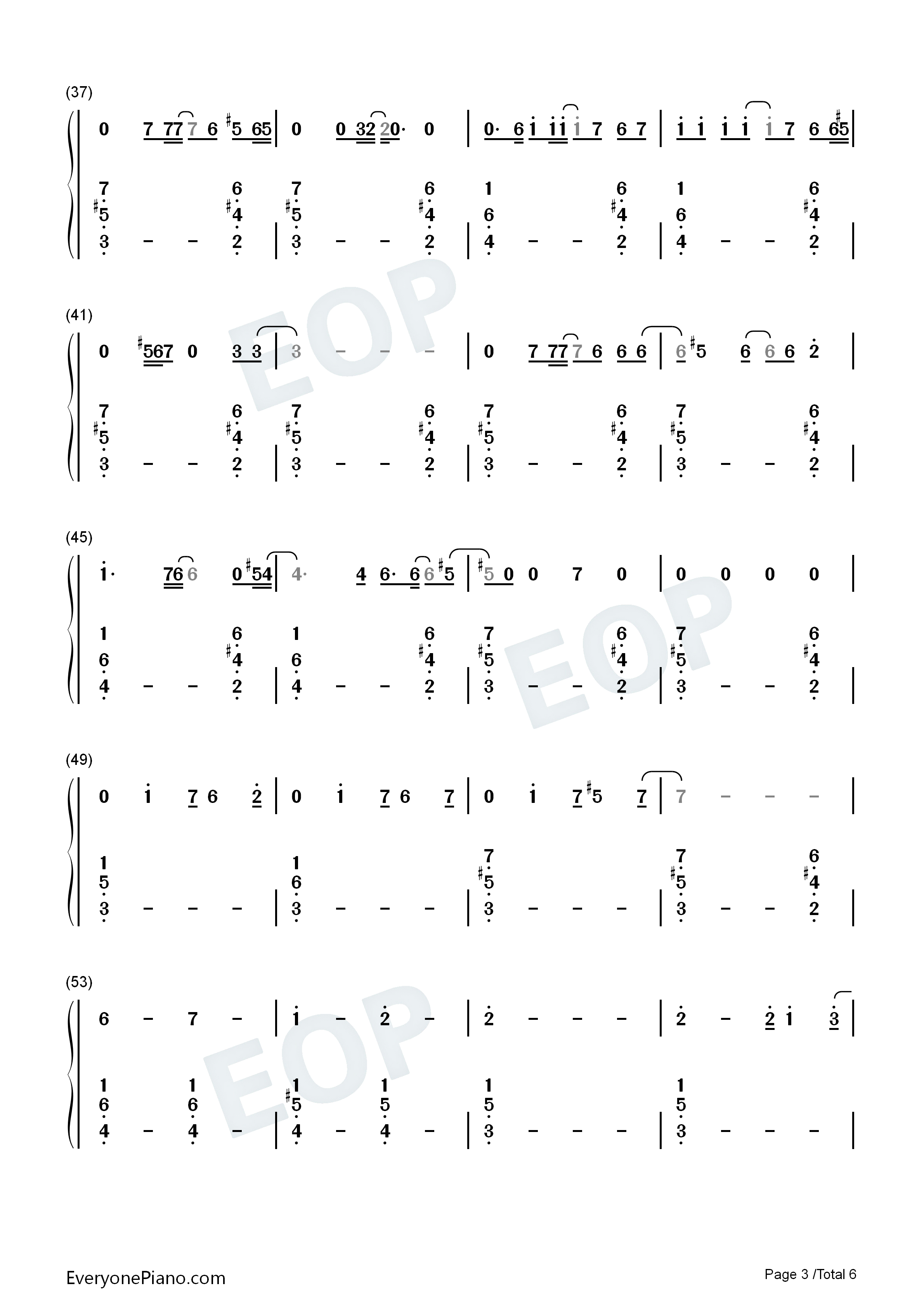 The_Game_Is_Over钢琴简谱_Evanescence演唱