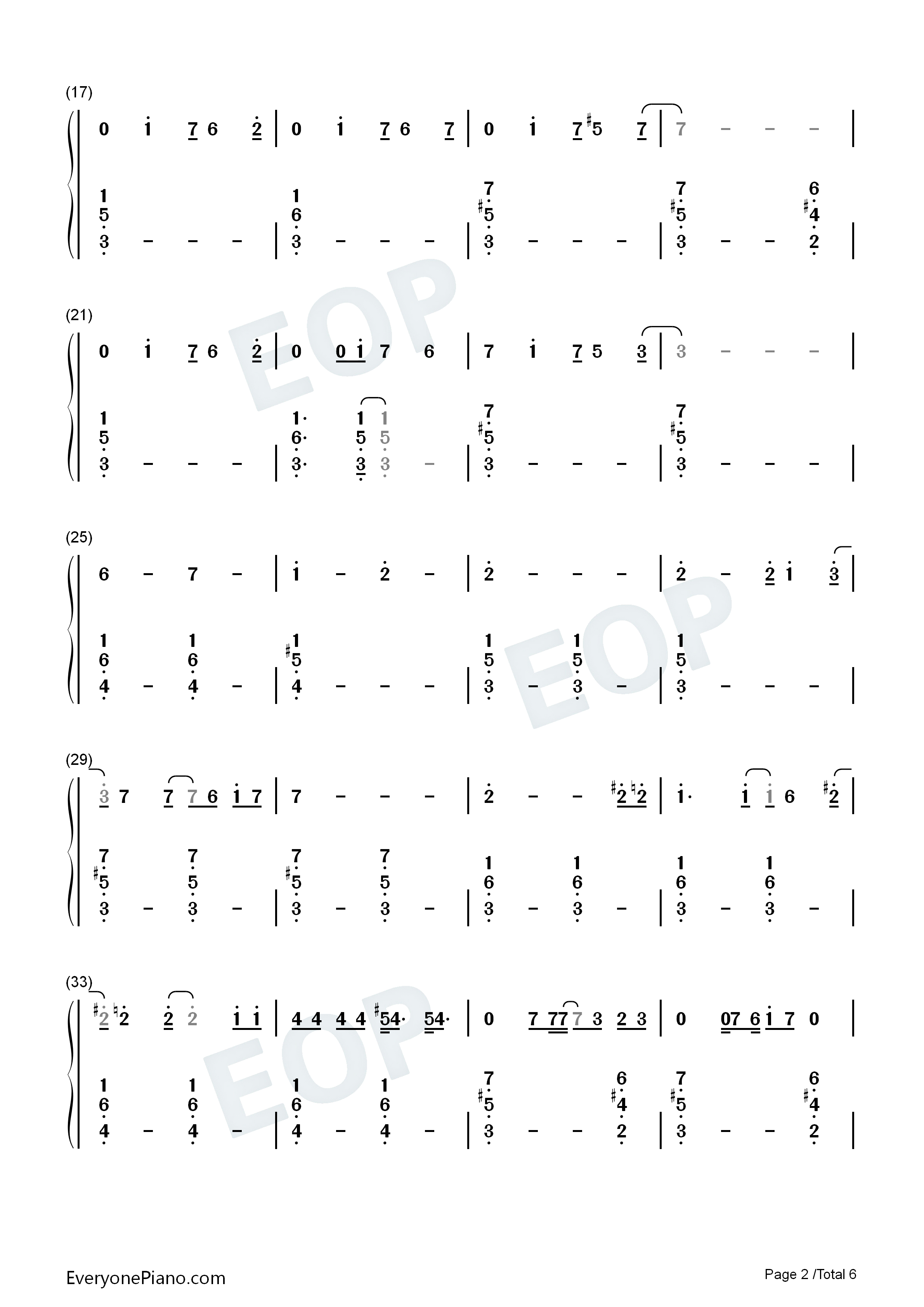 The_Game_Is_Over钢琴简谱_Evanescence演唱