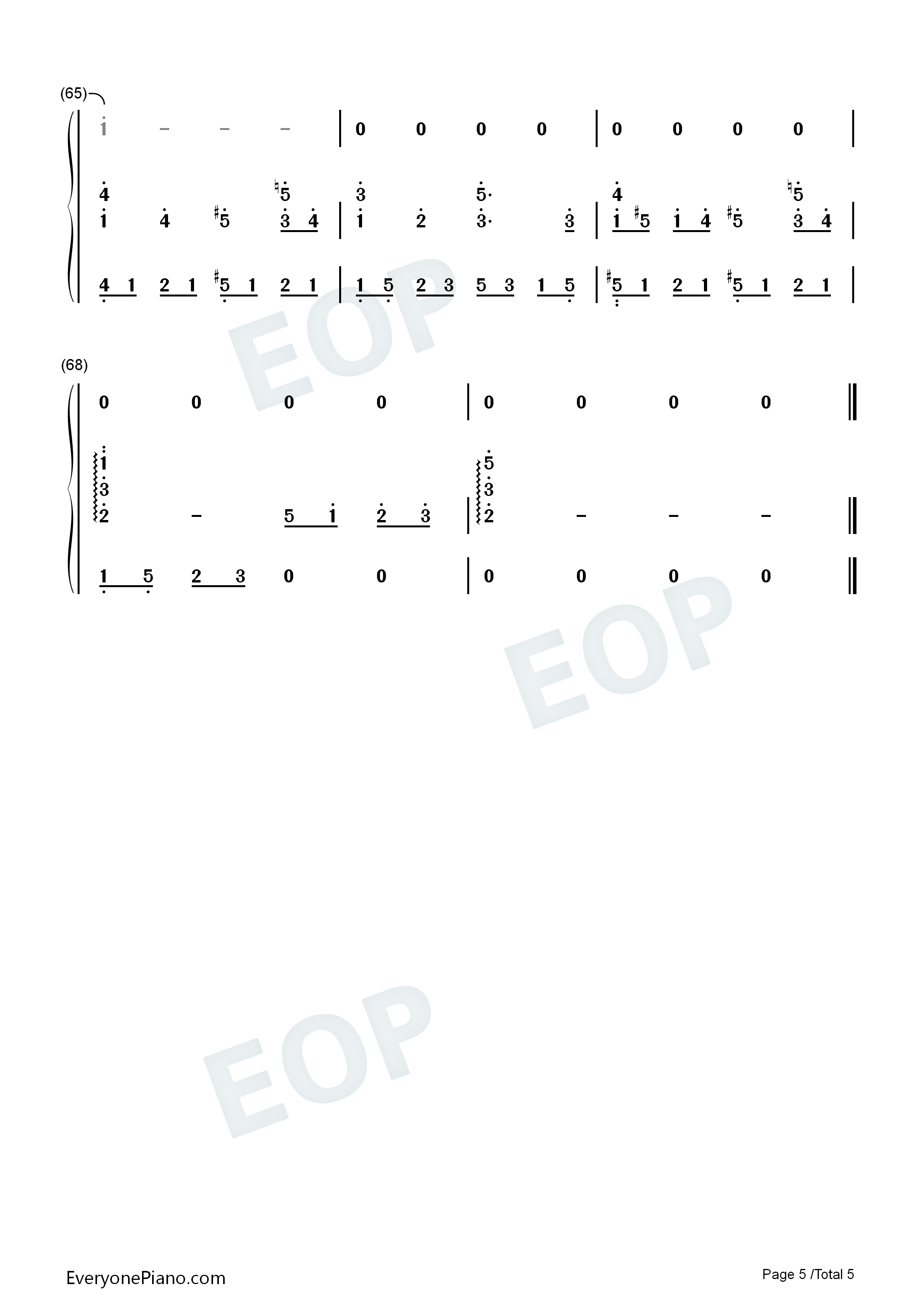 我的故事钢琴简谱_陈百强演唱
