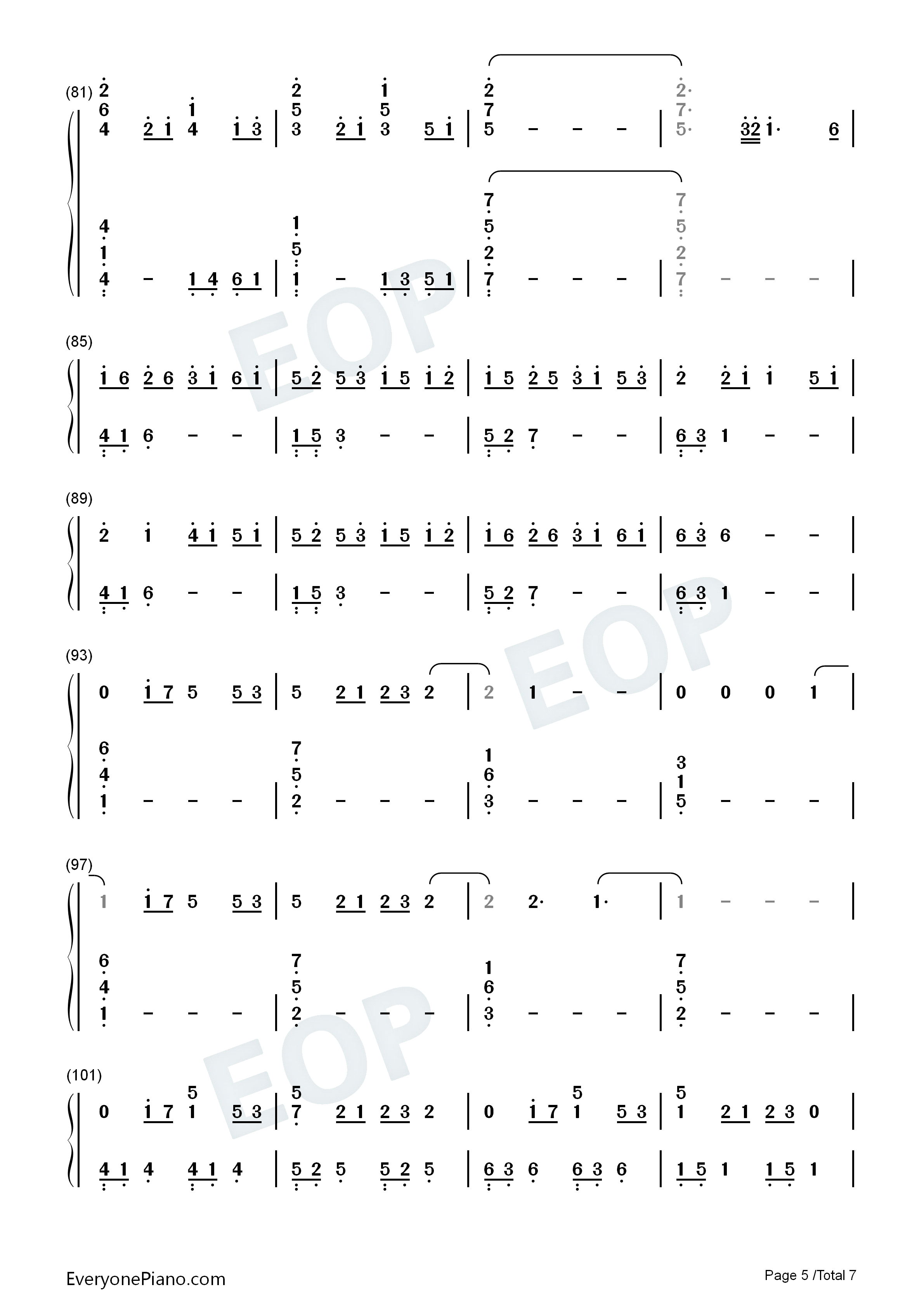 In_Your_Arms钢琴简谱_Illenium_X_Ambassadors演唱