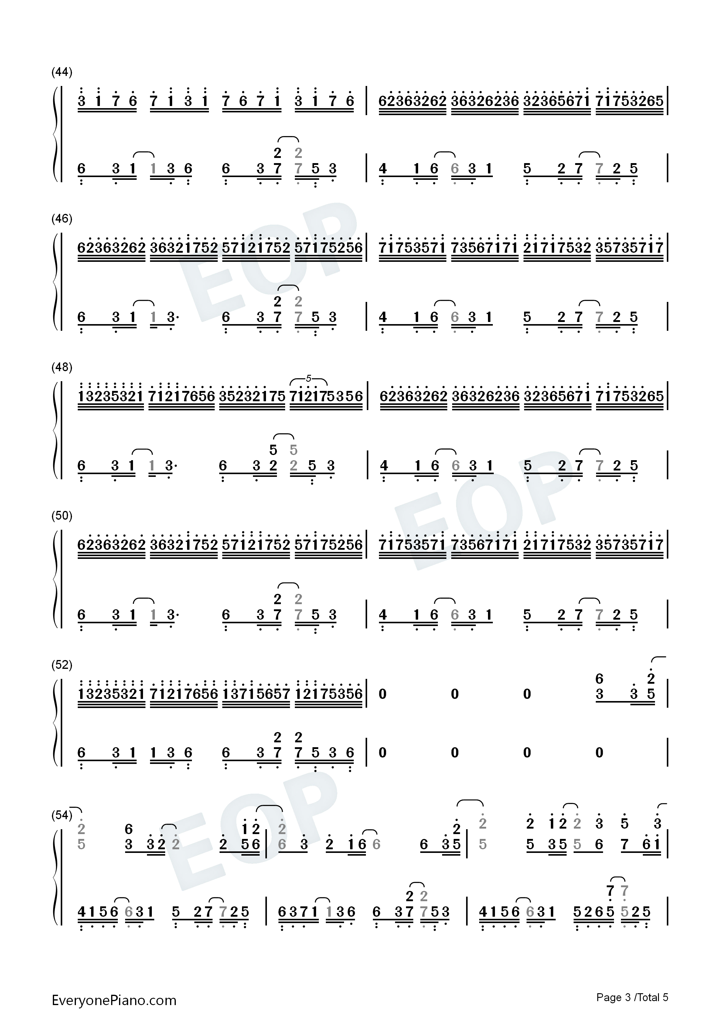 夜の光钢琴简谱_近藤隆演唱
