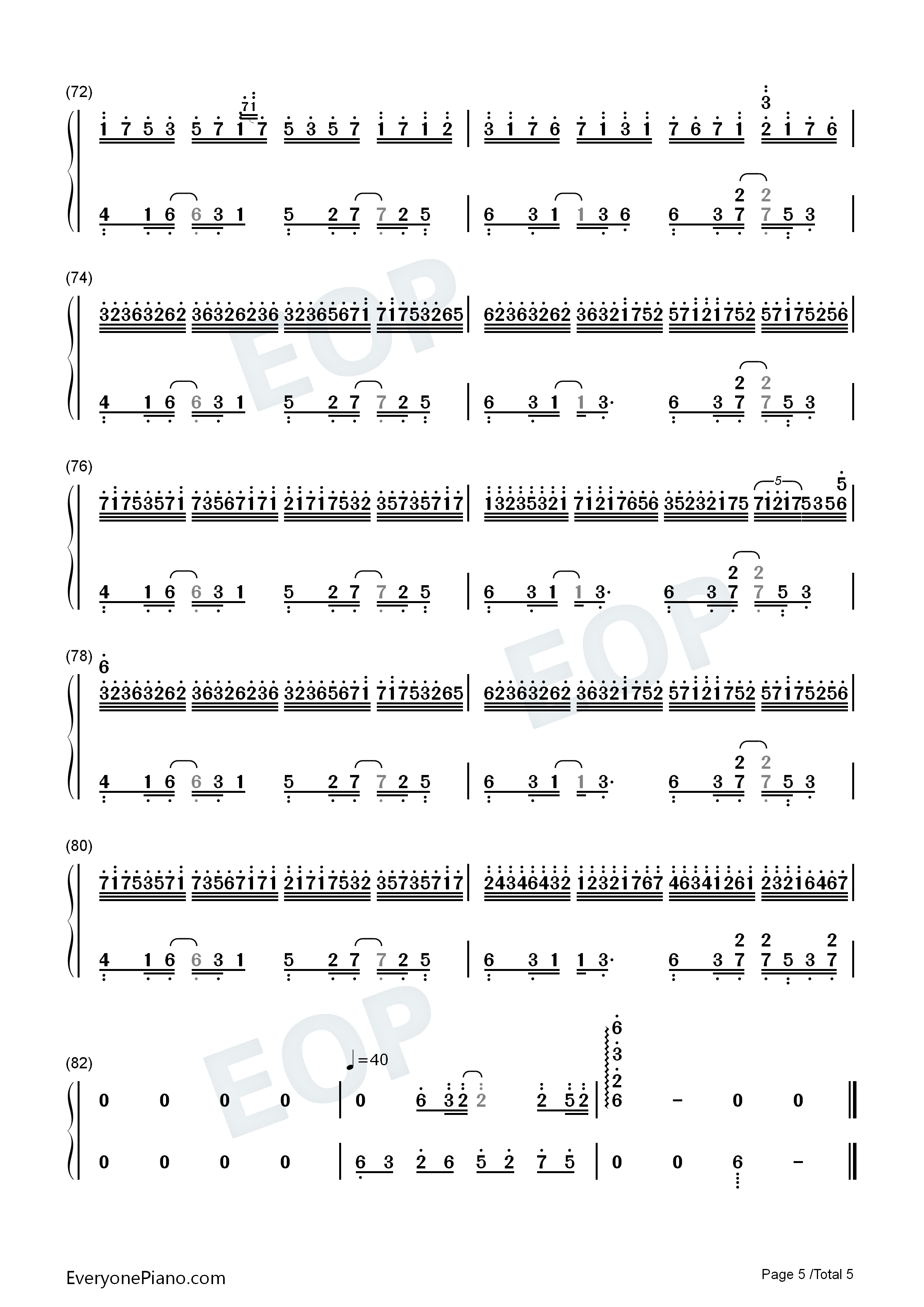 夜の光钢琴简谱_近藤隆演唱