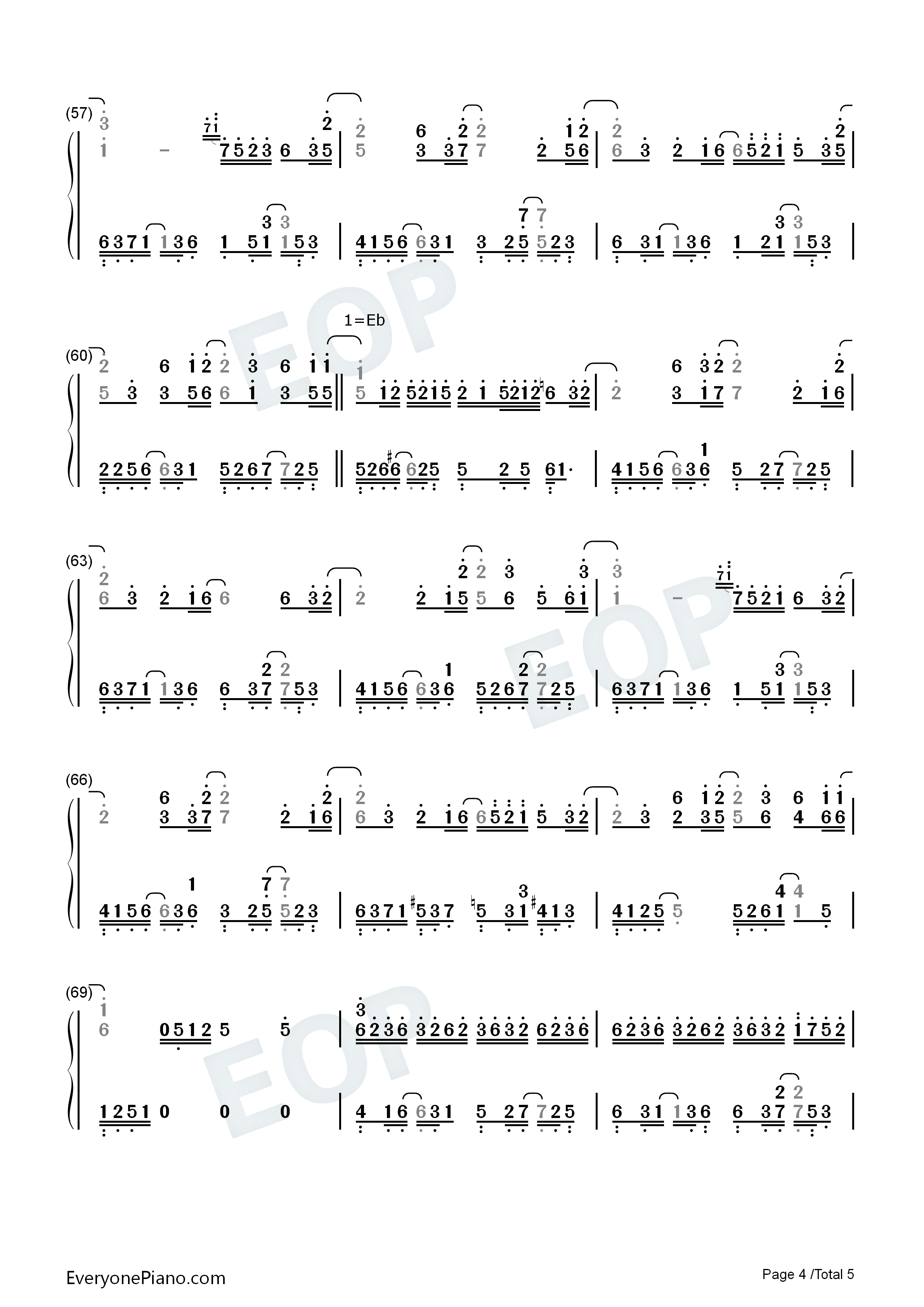 夜の光钢琴简谱_近藤隆演唱
