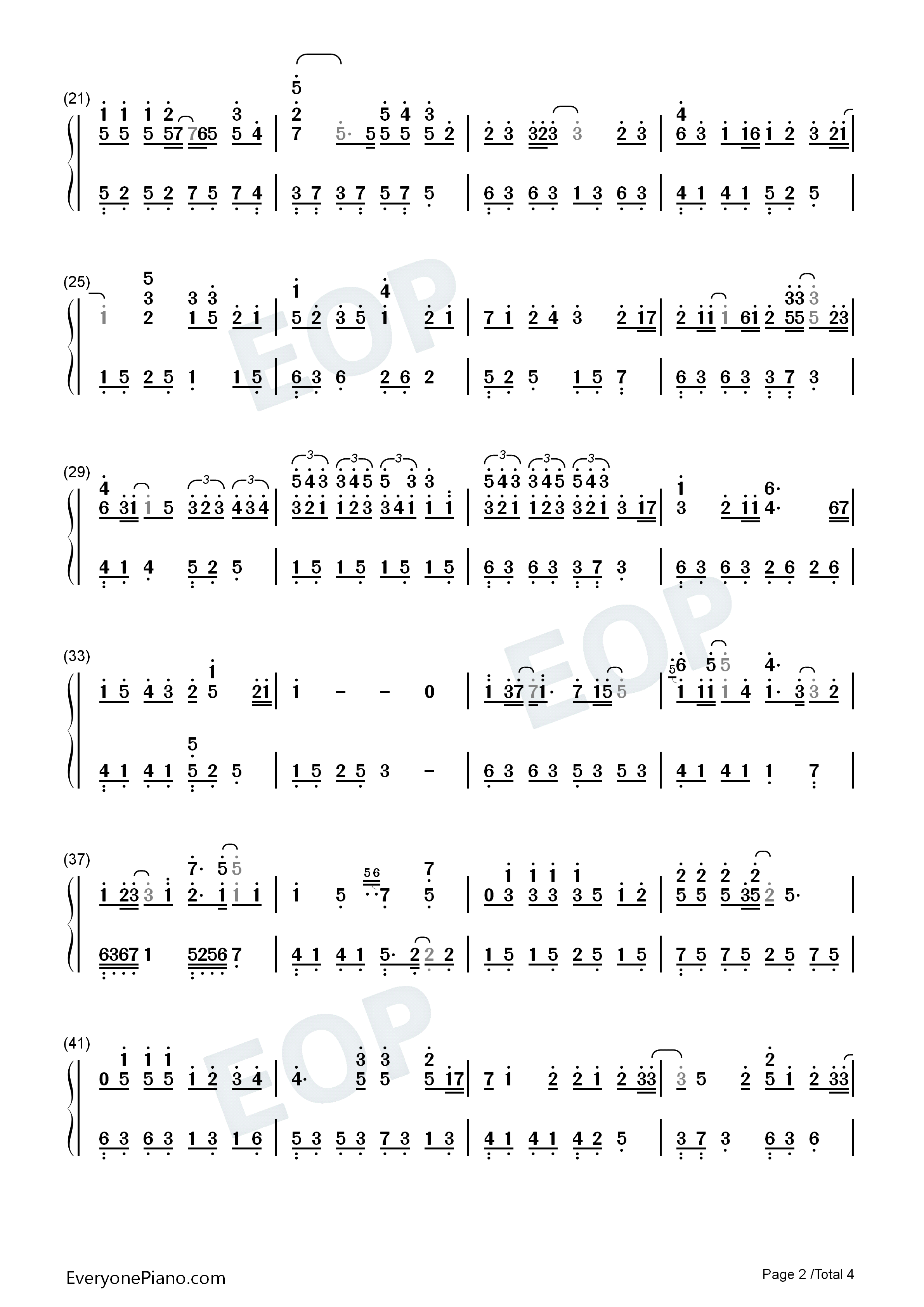 周杰伦歌曲串烧14首钢琴简谱_周杰伦演唱