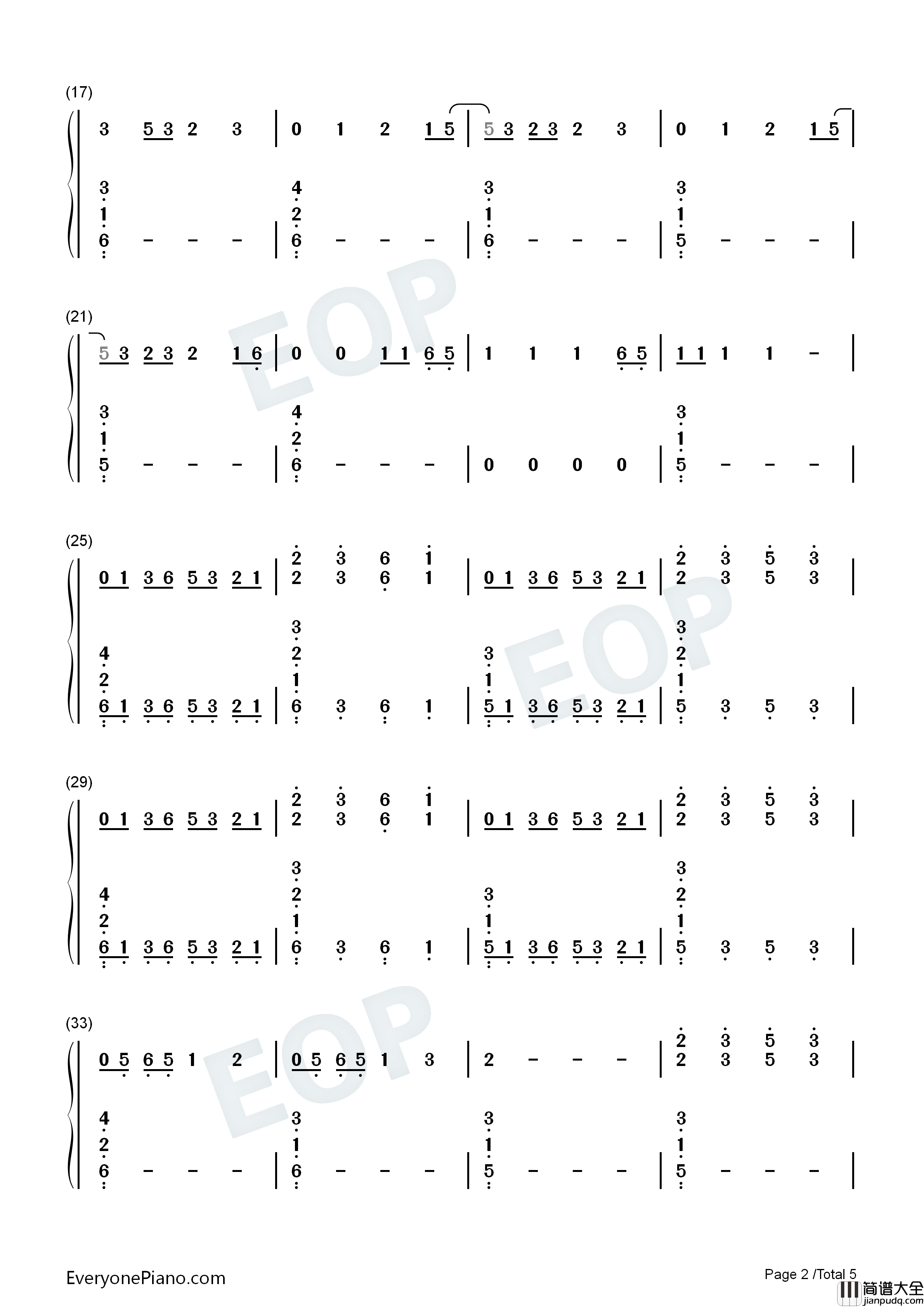 Are_You_Bored_Yet钢琴简谱_Wallows_Clairo演唱