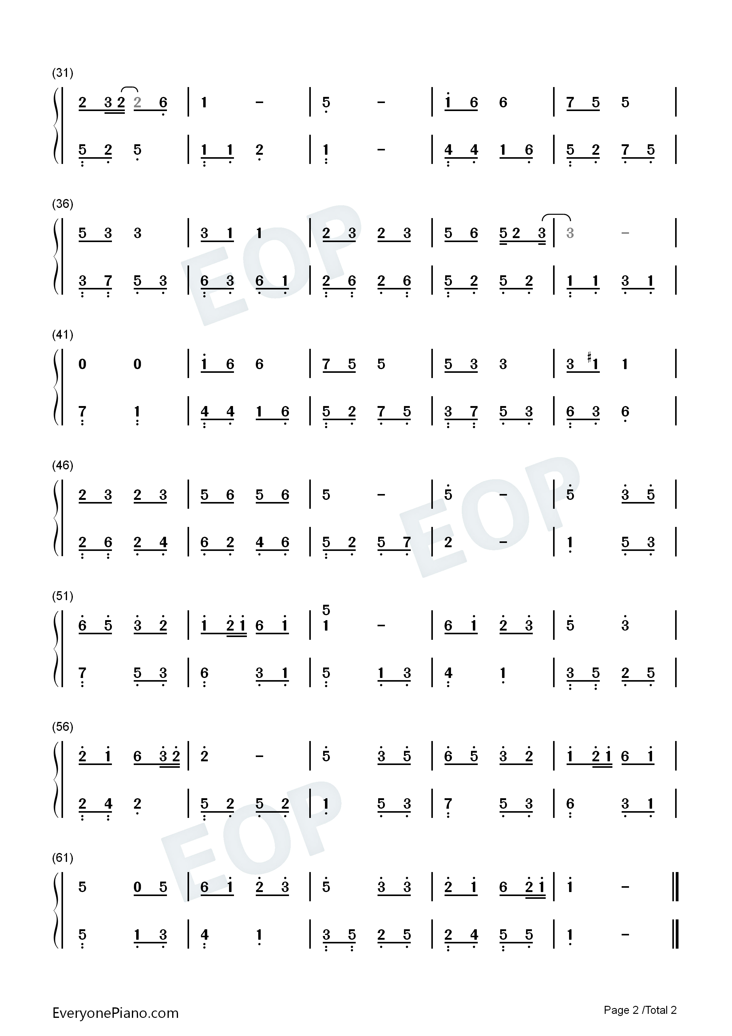 如果当时钢琴简谱_许嵩演唱